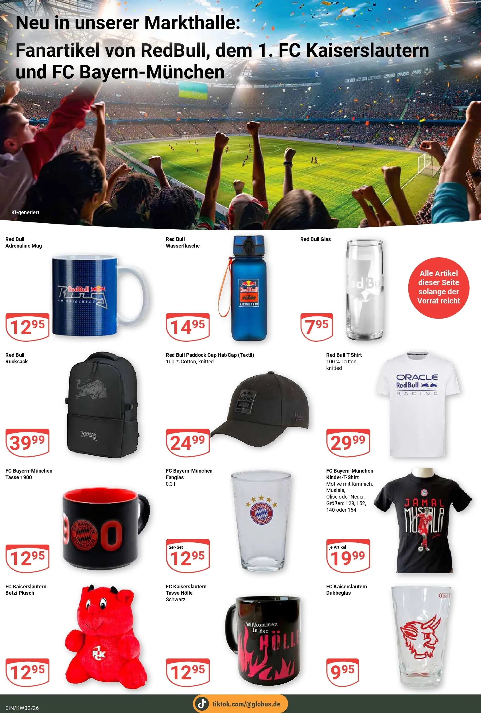 Globus Prospekt Homburg-Einöd (ab 03.08.2026) » Angebote online | Seite: 32 | Produkte: Red bull, Rucksack