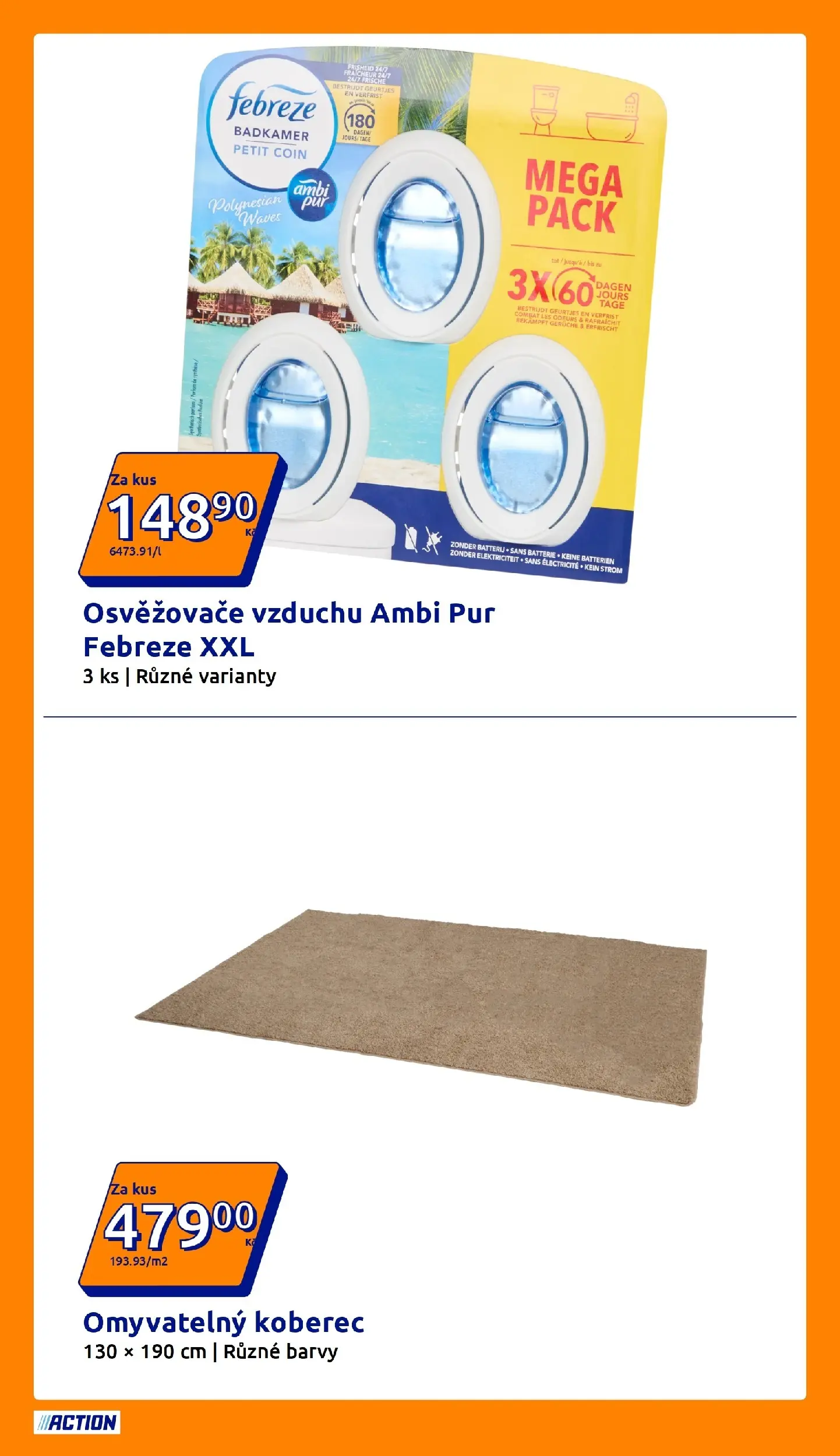 Action leták od 29.07.2026 - Akční leták online | Strana: 8 | Produkty: Koberec, Barvy