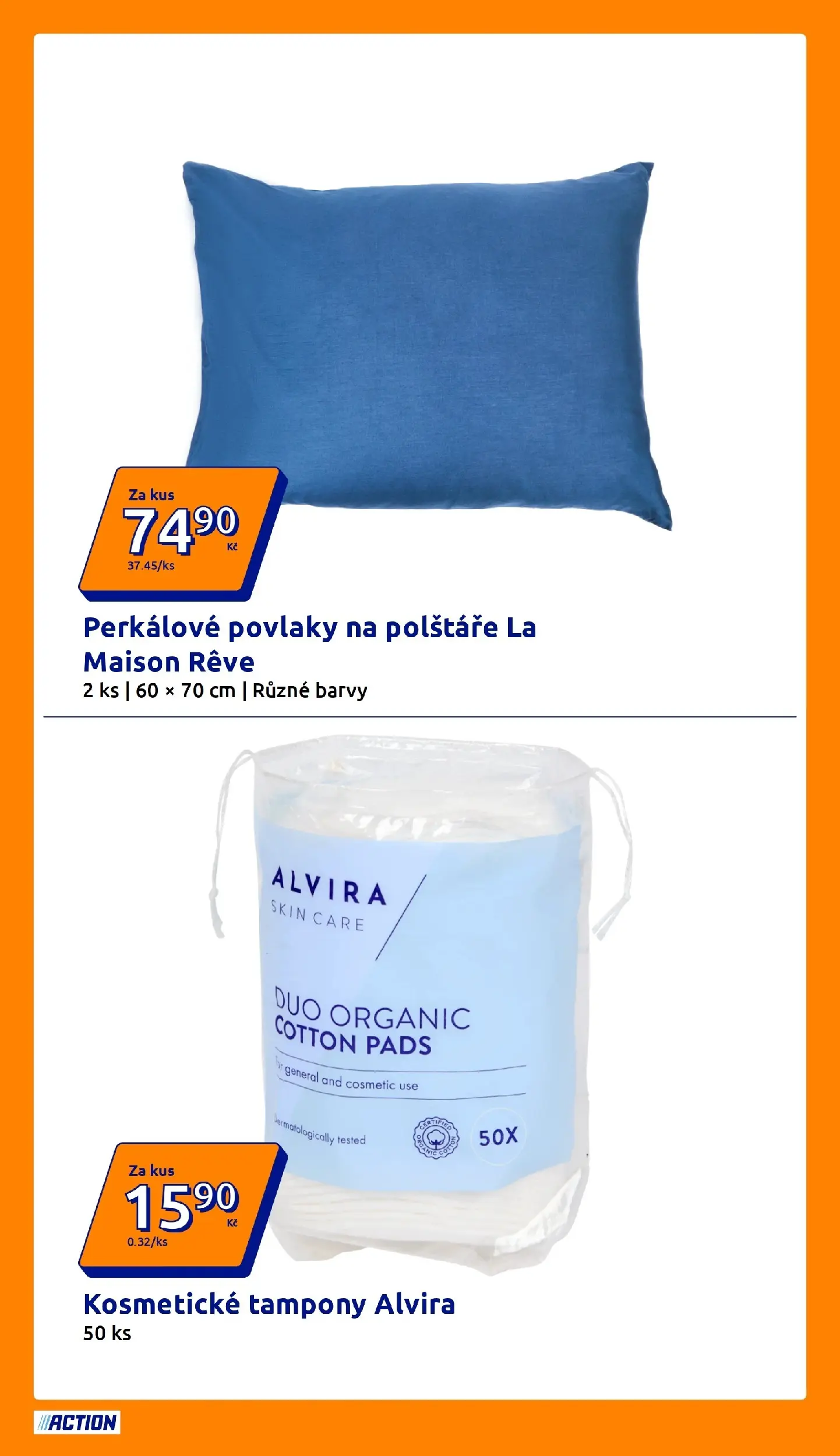 Action leták od 29.07.2026 - Akční leták online | Strana: 12 | Produkty: Polštáře, Barvy, Tampony