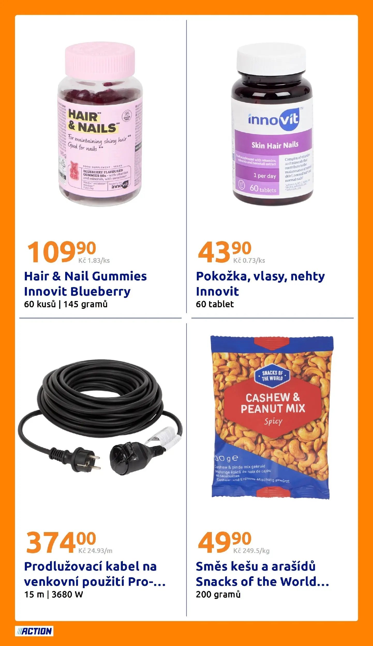 Action leták od 29.07.2026 - Akční leták online | Strana: 23 | Produkty: Vegan, Tablet, Kabel, Prodlužovací kabel