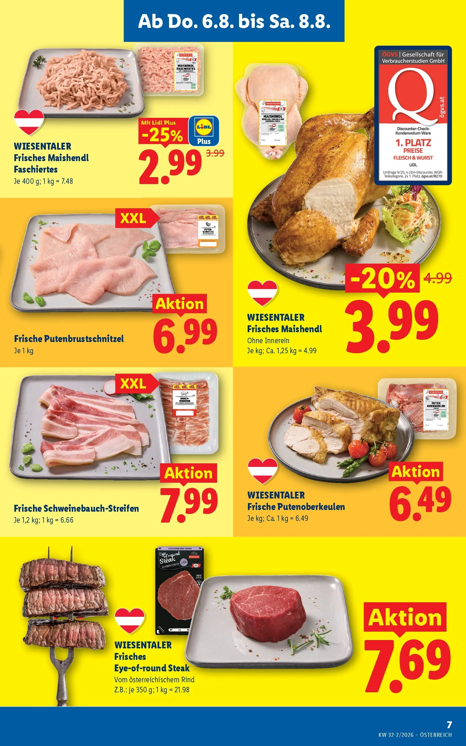 Lidl - Lidl ab 06.08.2026 - Angebote ab donnerstag | Seite: 9 | Produkte: Wurst