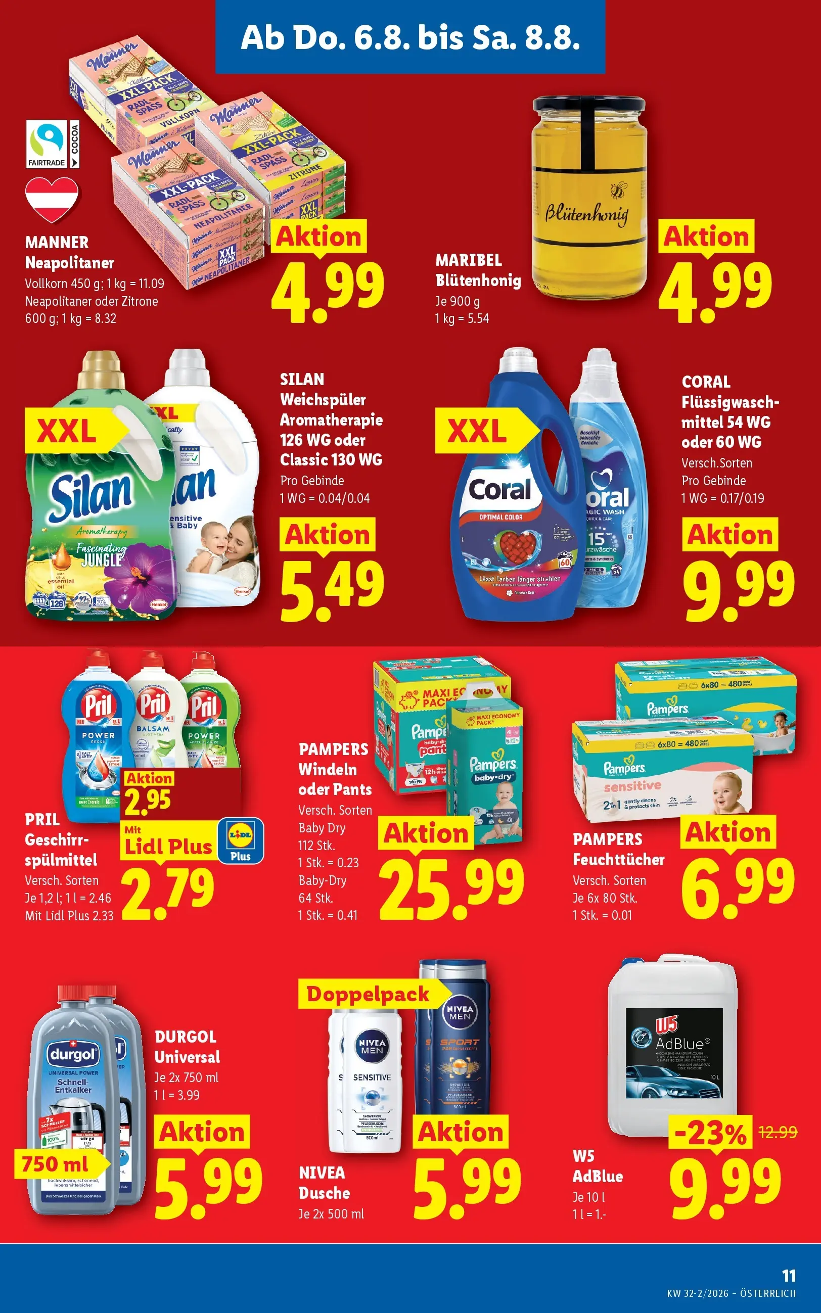 Lidl - Lidl ab 06.08.2026 - Angebote ab donnerstag | Seite: 13 | Produkte: Zitrone, PC, Pampers, Weichspüler