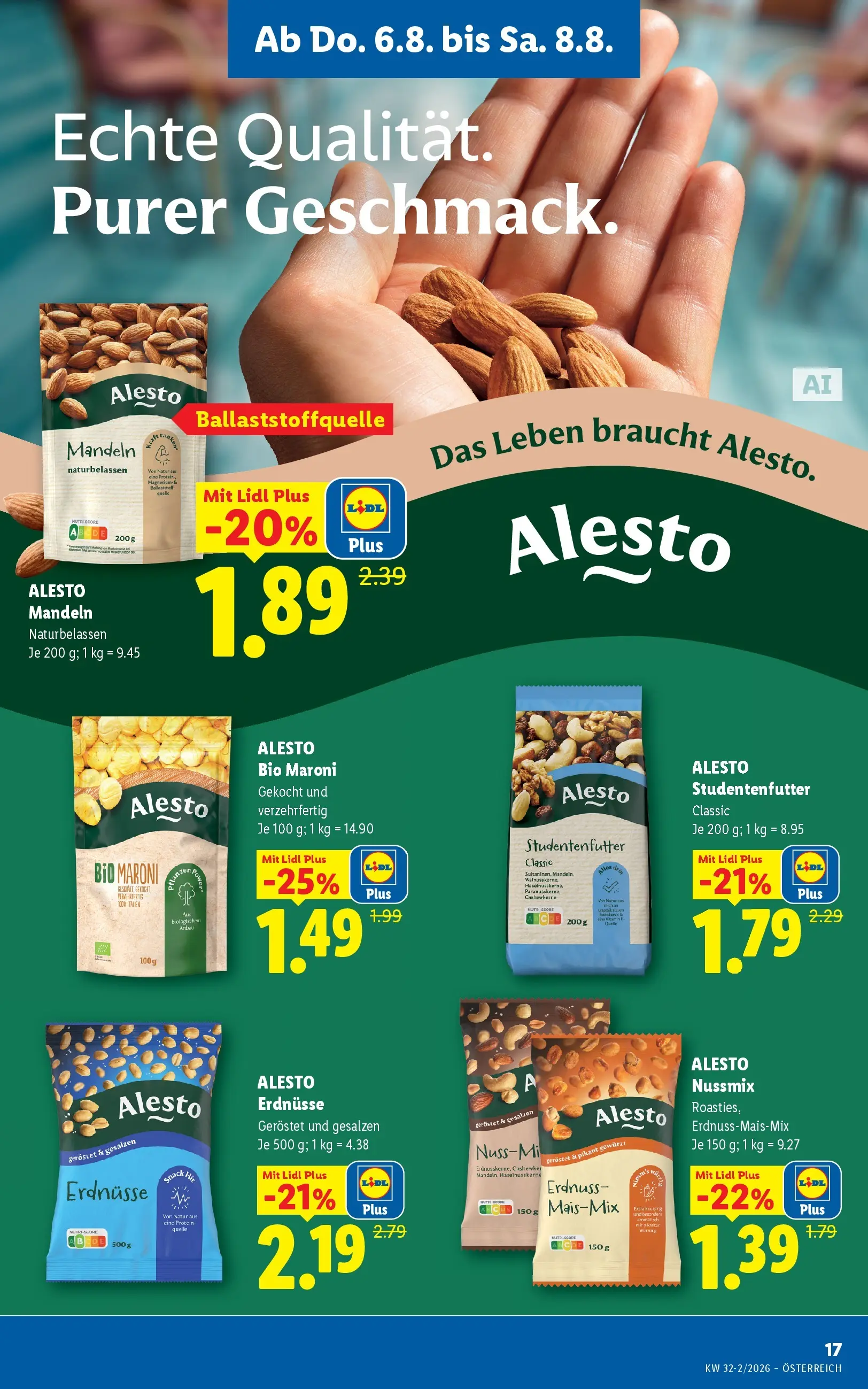 Lidl - Lidl ab 06.08.2026 - Angebote ab donnerstag | Seite: 19 | Produkte: Папионка