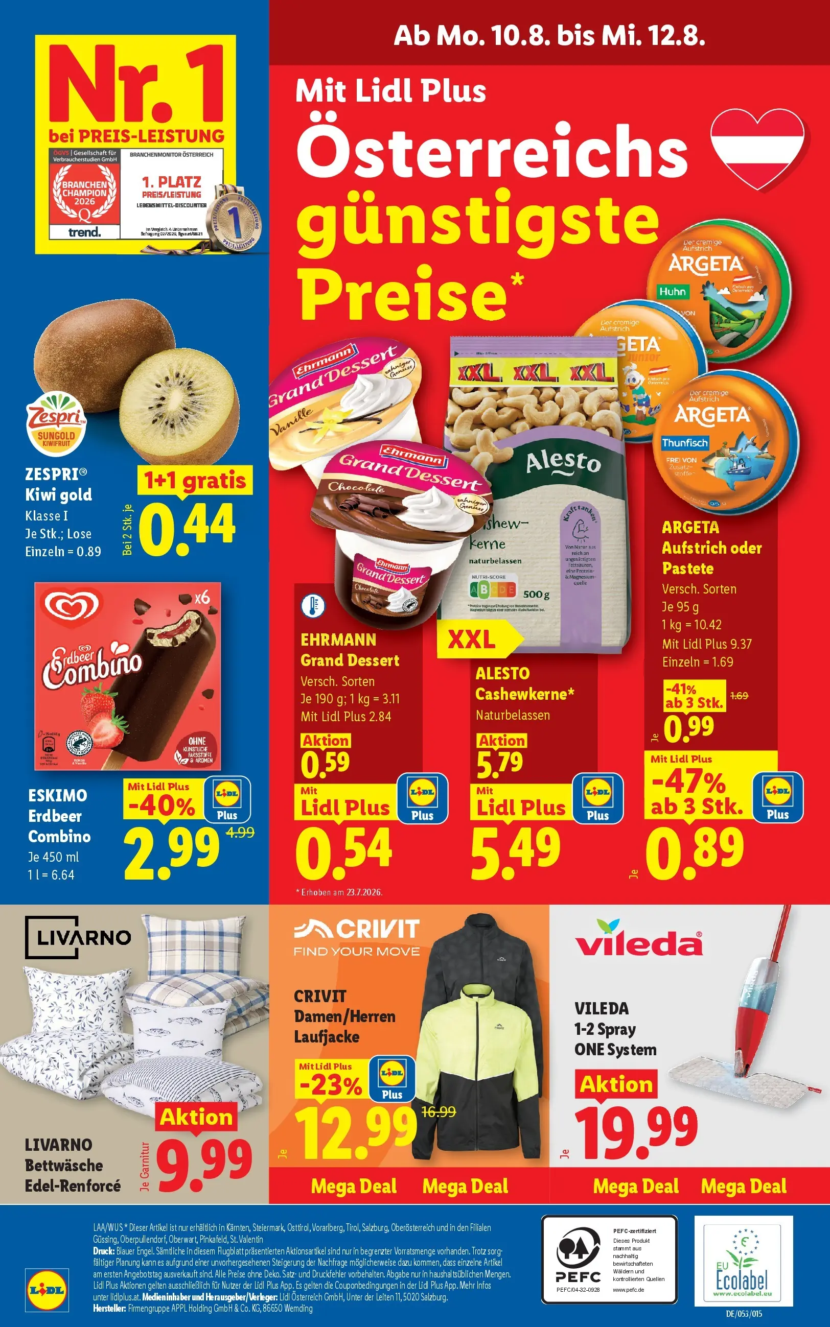 Lidl - Lidl ab 06.08.2026 - Angebote ab donnerstag | Seite: 30 | Produkte: Kiwi