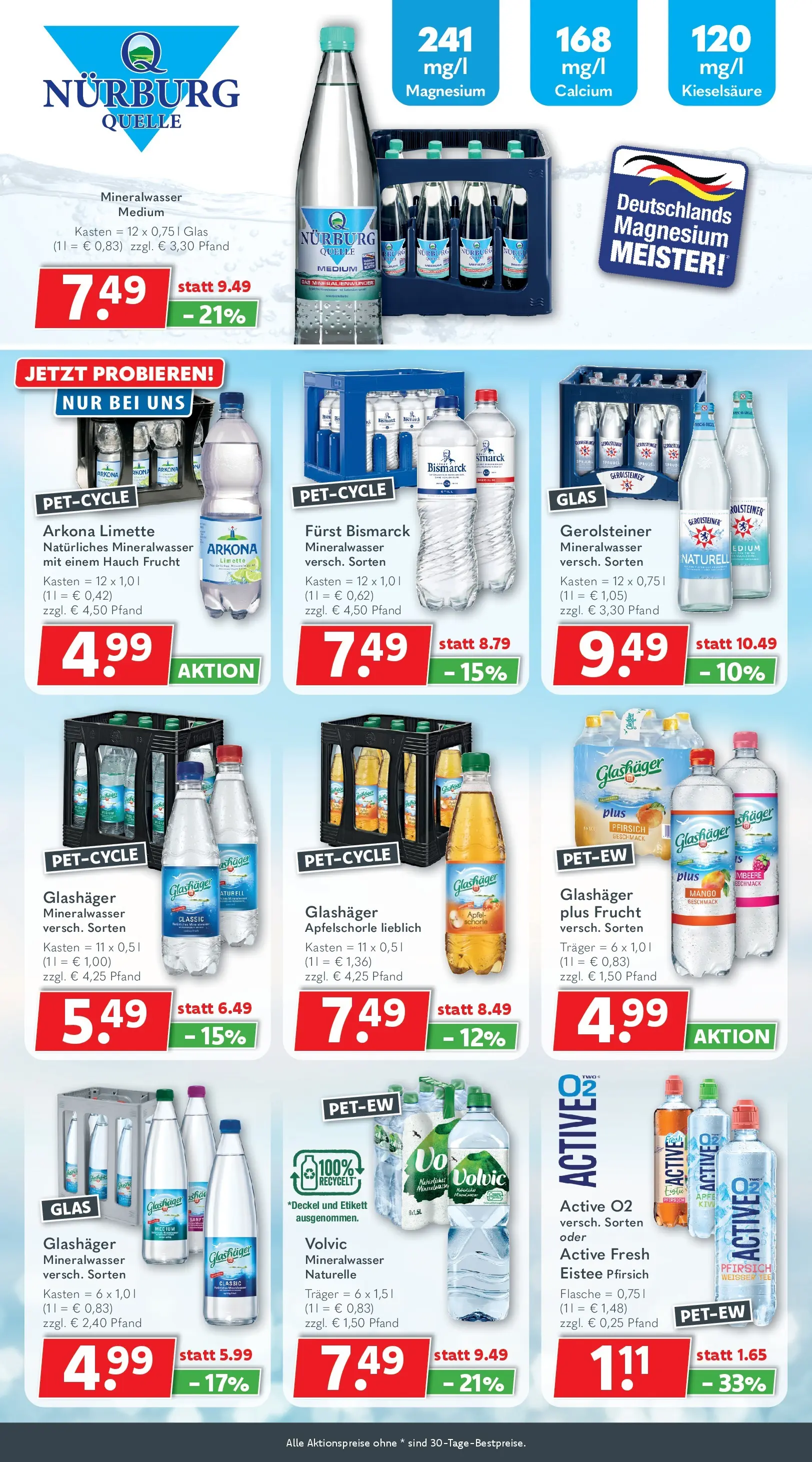 Getränkeland Prospekt Neustrelitz (ab 03.08.2026) zum Blättern | Seite: 6 | Produkte: Mineralwasser, Pfirsich, Limette, Gerolsteiner