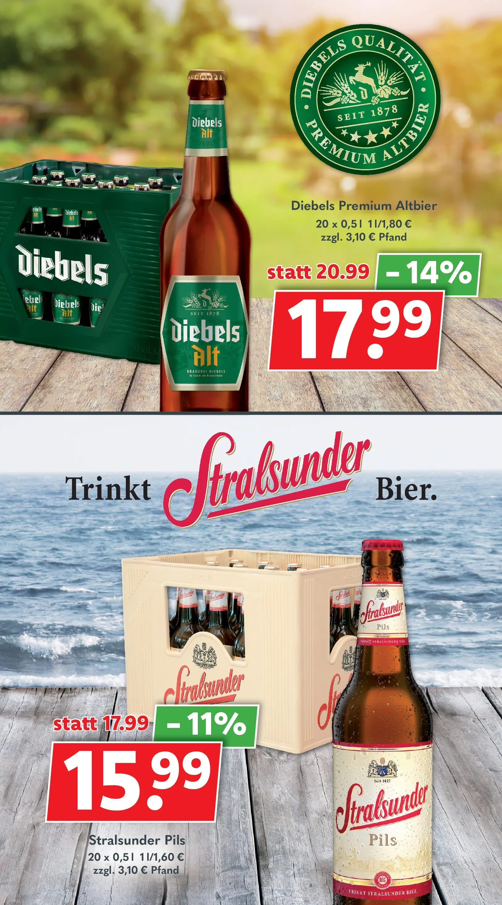 Getränkeland Prospekt Ahrensburg (ab 03.08.2026) zum Blättern | Seite: 8 | Produkte: Bier, Pils, Diebels