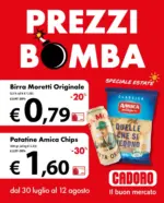 Cadoro Prezzi bomba - al 12.08.2026