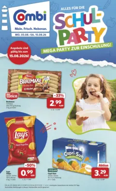 Combi Prospekt Twistringen ab 03.08.2026 gültig Combi Prospekt Twistringen ab 03.08.2026 gültig