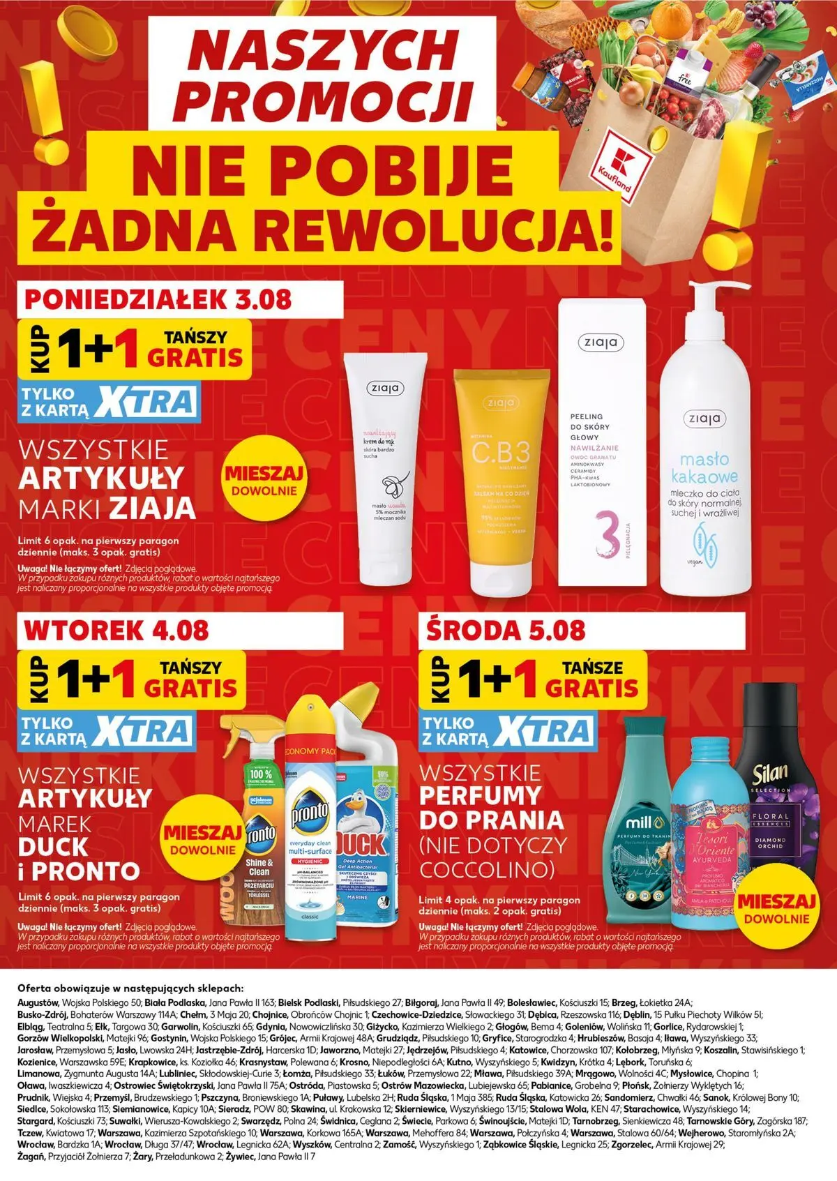 Kaufland - Kaufland Mocny Start ważne do 5.08 od 02.08.2026 - od jutra PDF | Strona: 26 | Produkty: Coccolino, Masło, Mleczko do ciała, Krem