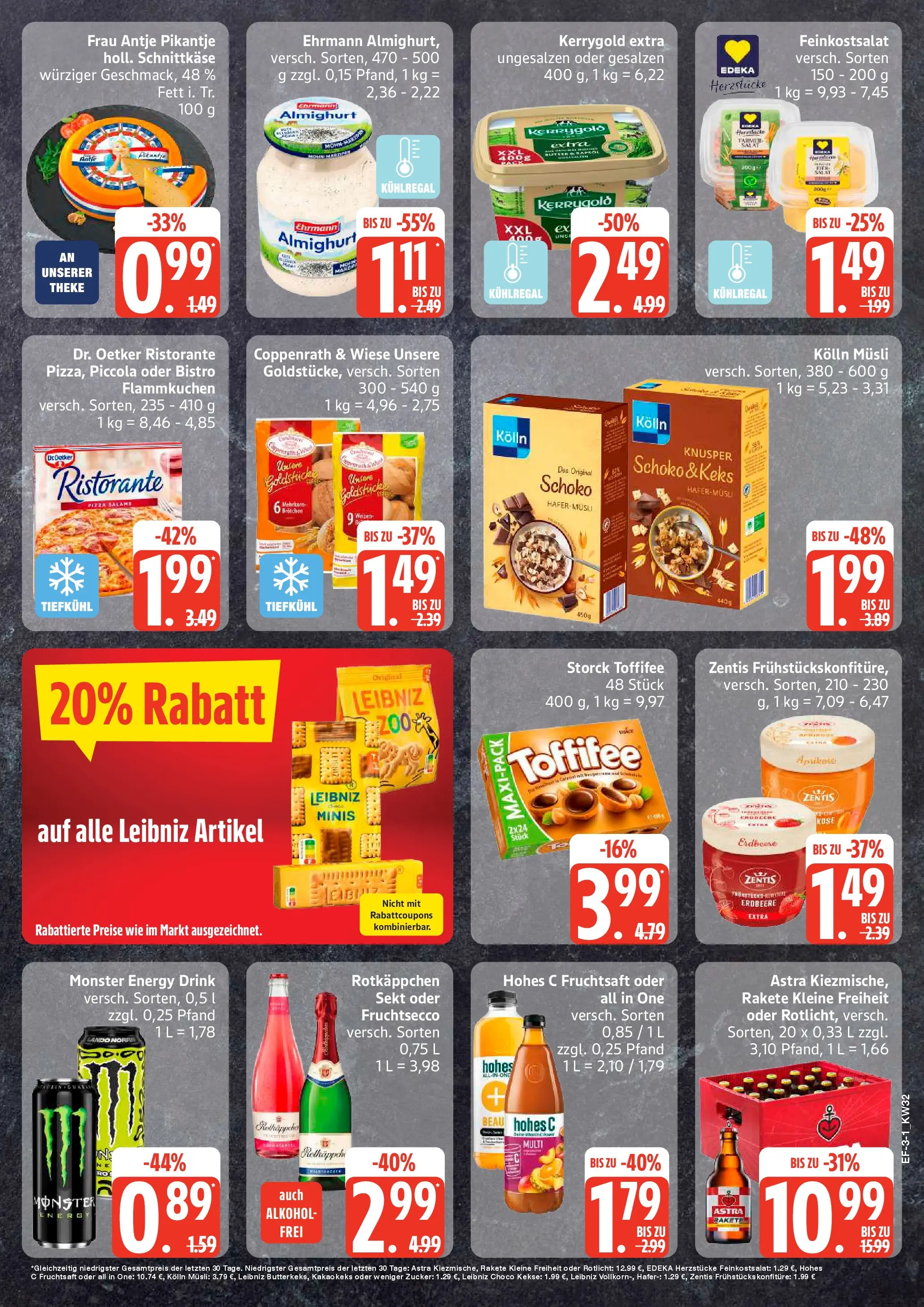 Edeka Prospekt Hamburg (ab 03.08.2026) » Angebote Online | Seite: 3 | Produkte: Kolln, Theke, Rotkäppchen, Hohes c