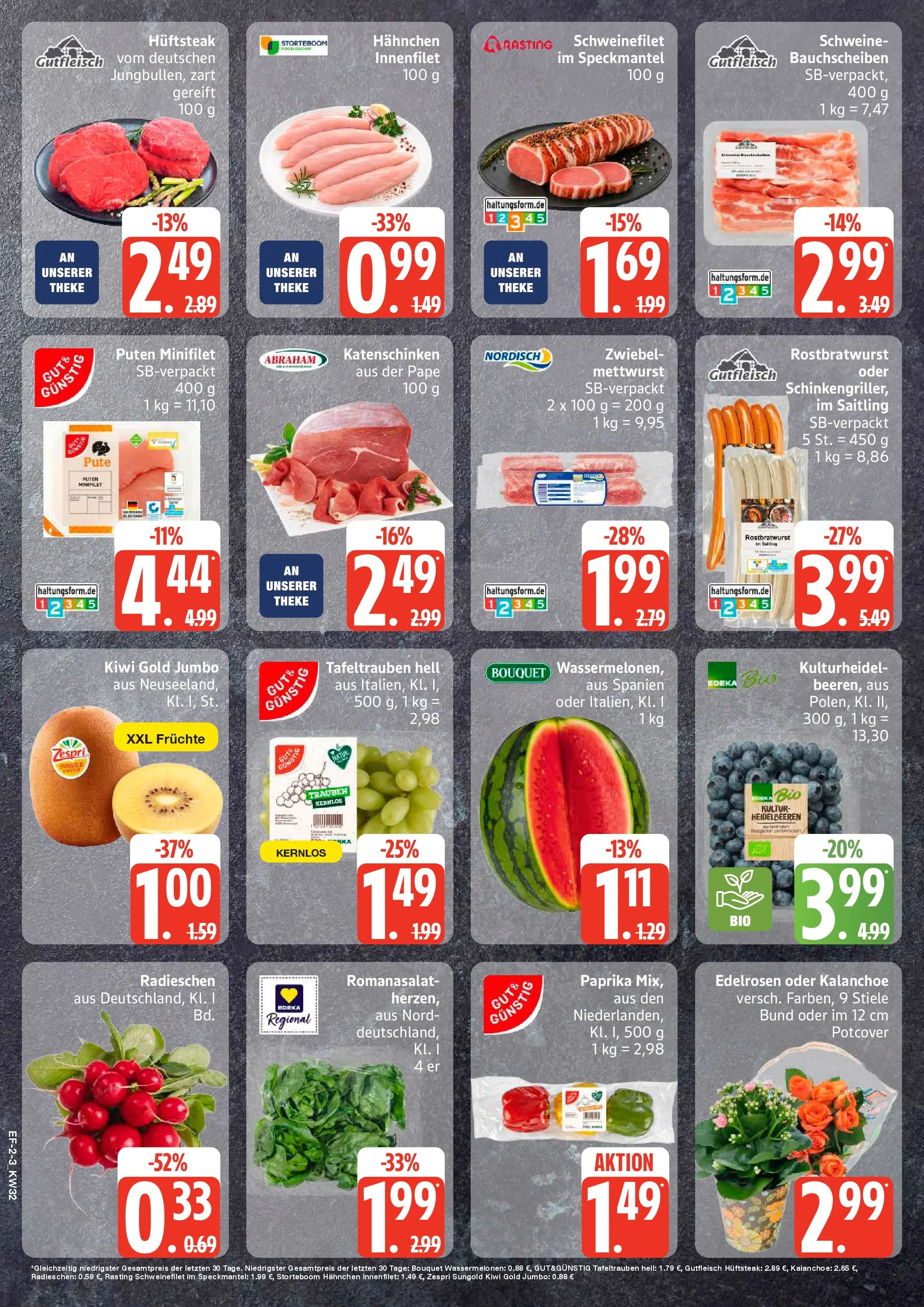 Edeka Prospekt Ascheberg (ab 03.08.2026) » Angebote Online | Seite: 2 | Produkte: Pute, Theke, Paprika, Kiwi