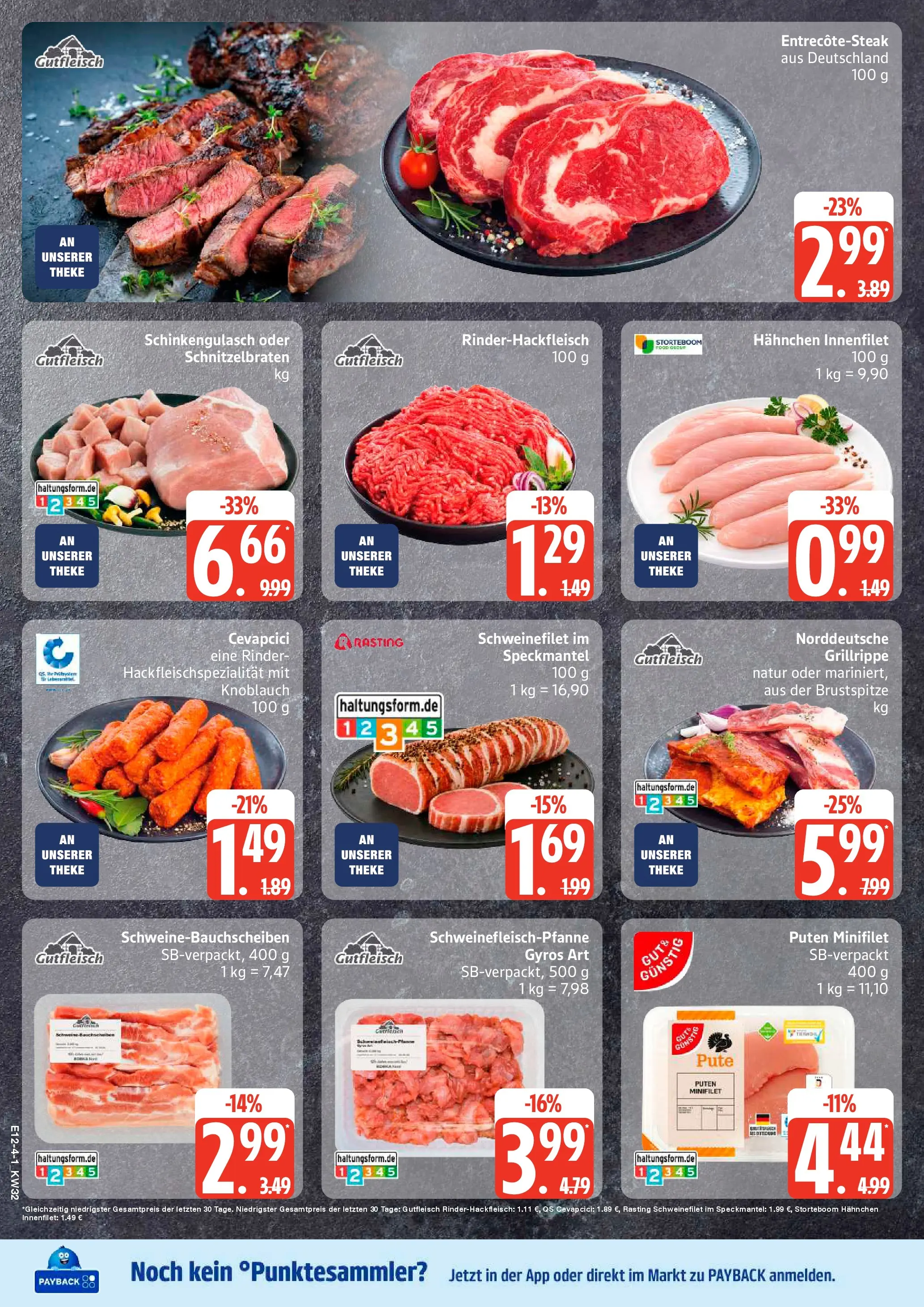 Edeka Prospekt Hamburg (ab 03.08.2026) » Angebote Online | Seite: 4 | Produkte: Pute, Theke, Schweinefilet, Knoblauch