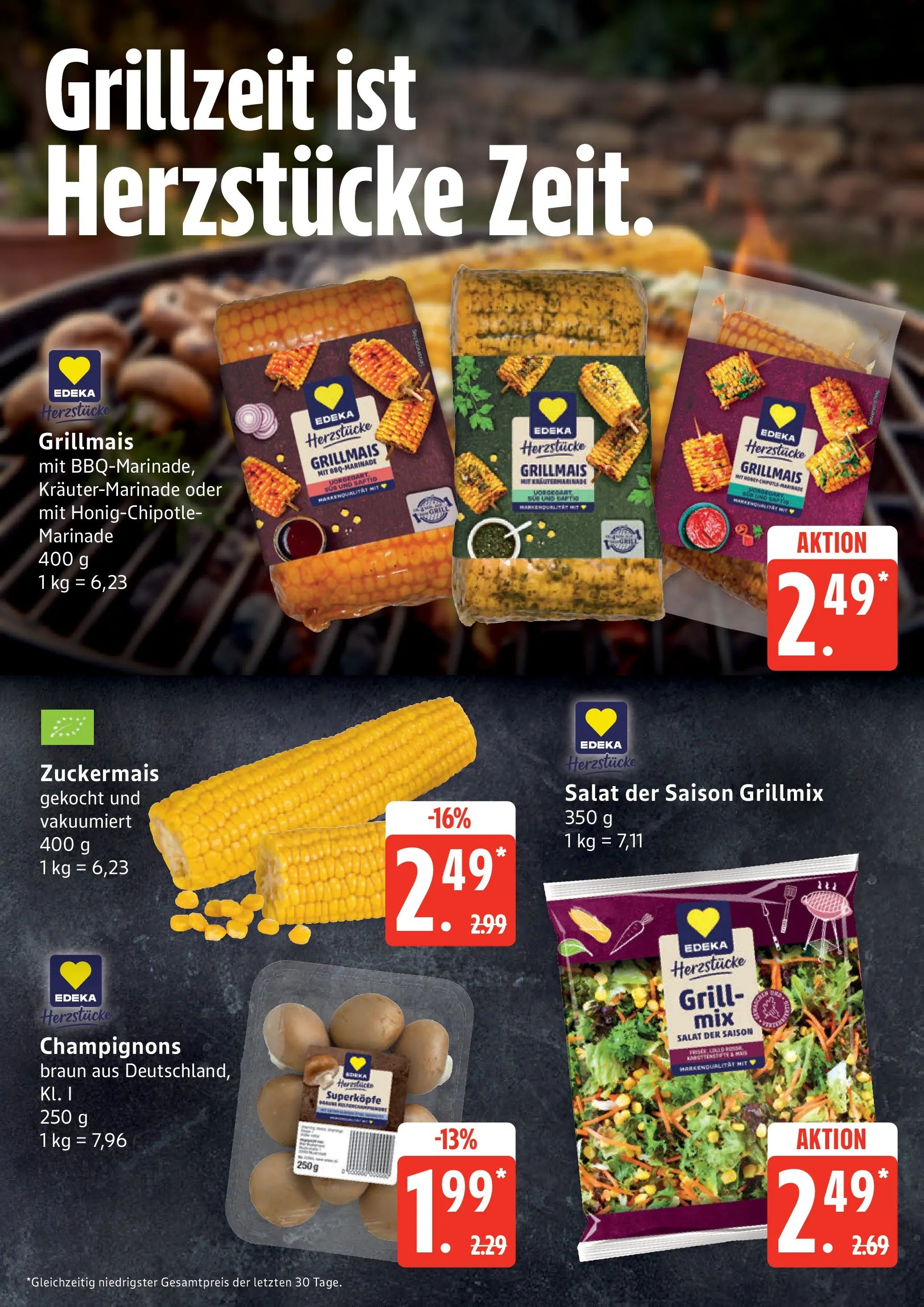 Edeka Prospekt Dobbertin (ab 03.08.2026) » Angebote Online | Seite: 6 | Produkte: Grill, Champignons, Salat