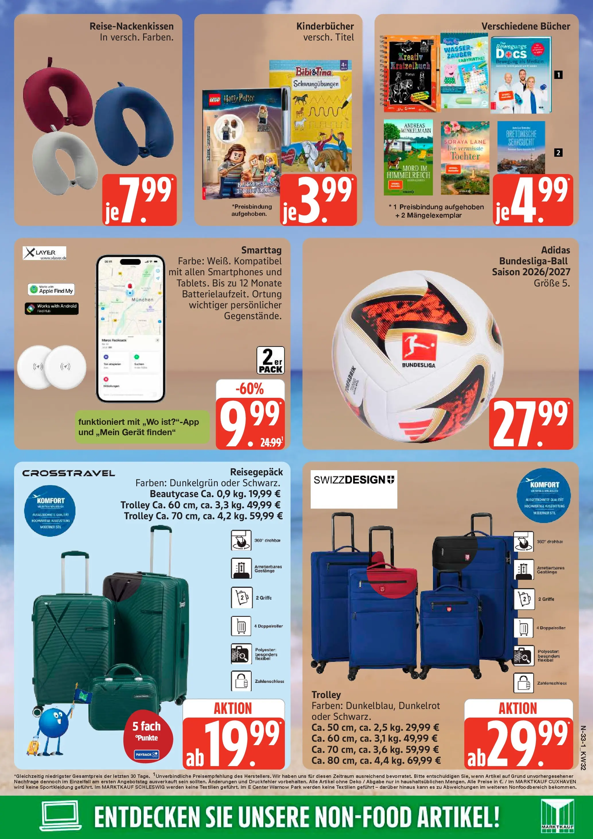 Edeka Prospekt Rostock (ab 03.08.2026) » Angebote Online | Seite: 33 | Produkte: Smartphones, Wasser