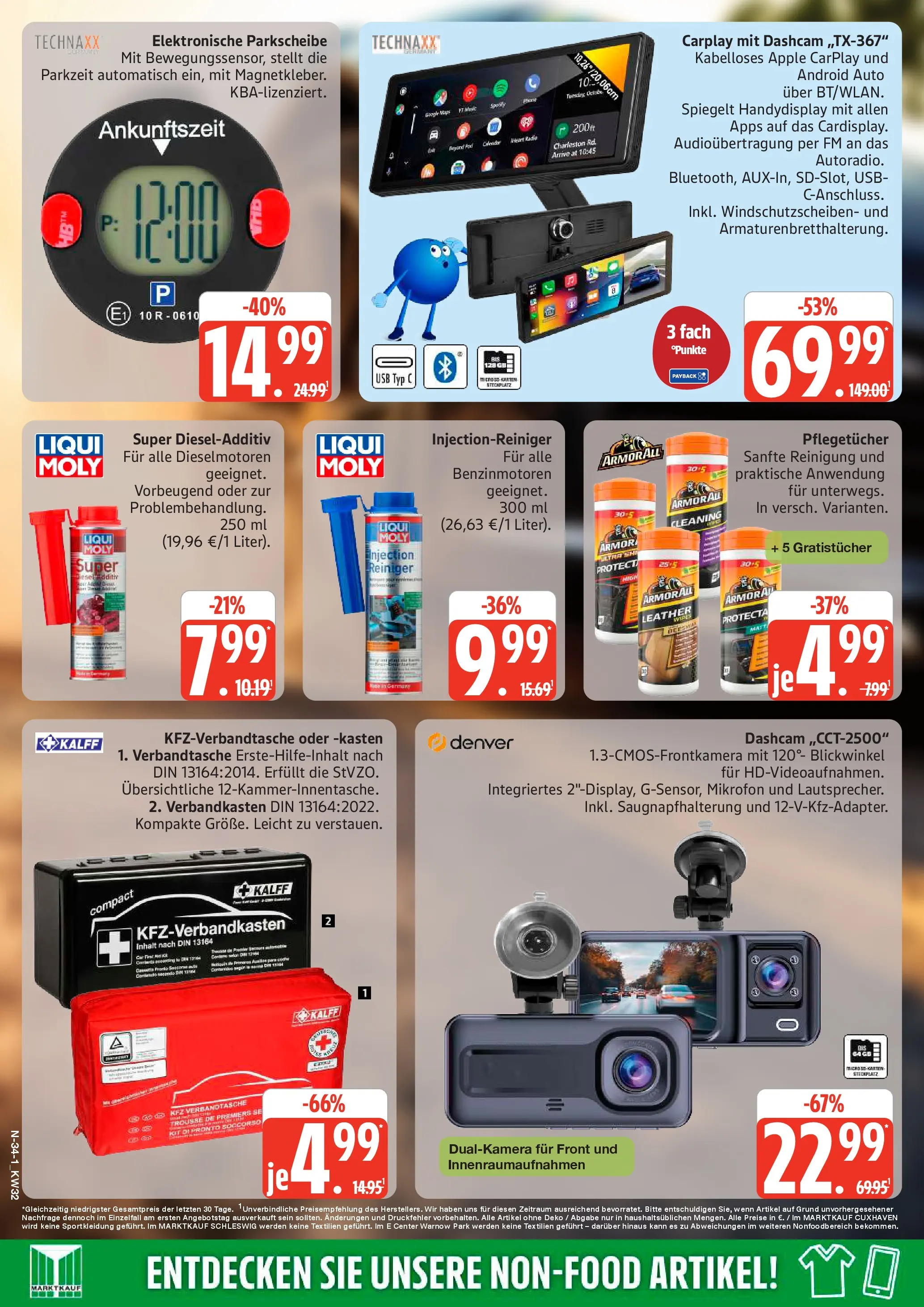 Edeka Prospekt Rostock (ab 03.08.2026) » Angebote Online | Seite: 34 | Produkte: Mikrofon, USB, Apple, Radio