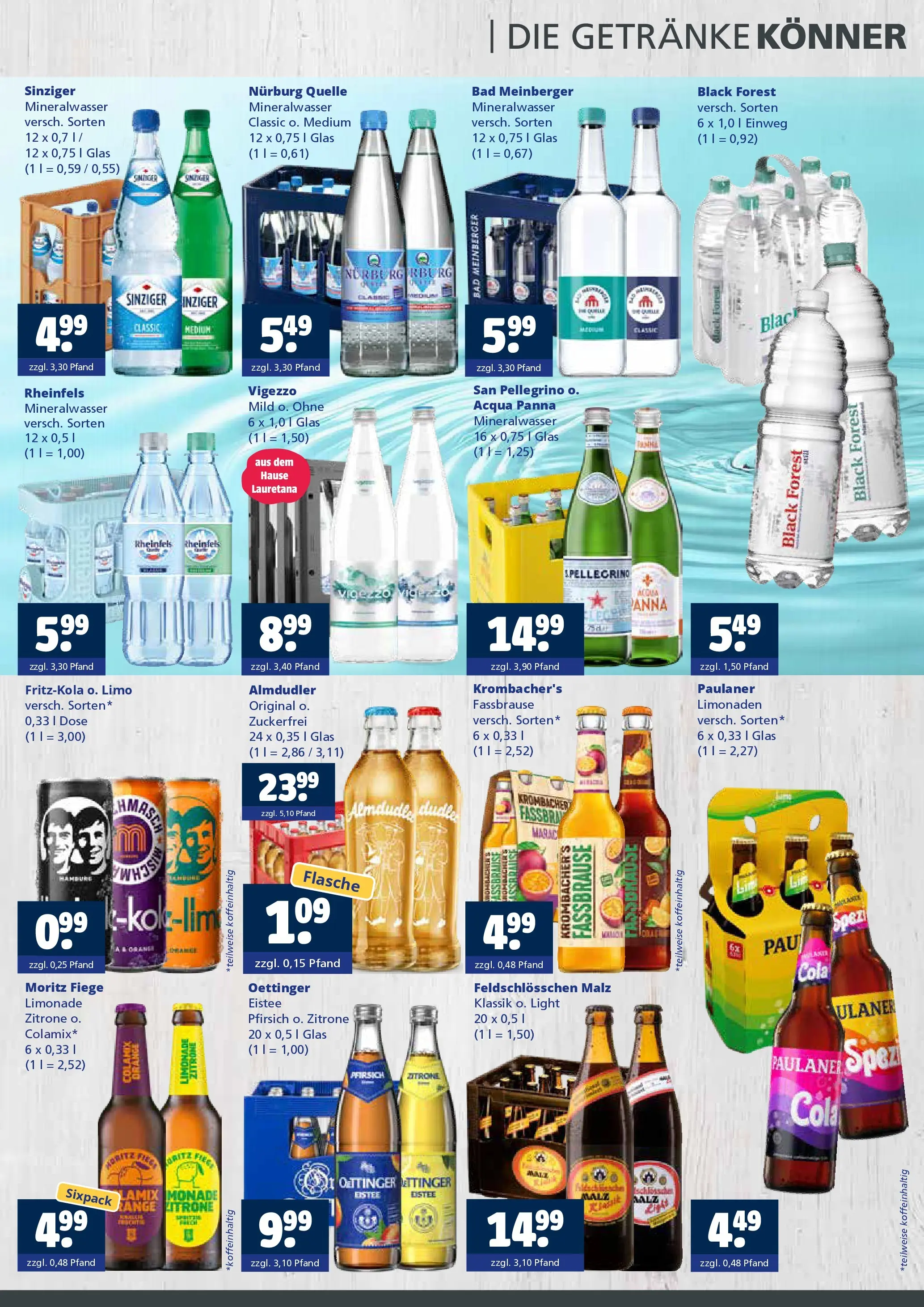 Angebote - Getränkewelt HSE: Getränkeangebote (ab 03.08.2026) zum Blättern | Seite: 3 | Produkte: Zitrone, Pfirsich, Krombacher, Fassbrause