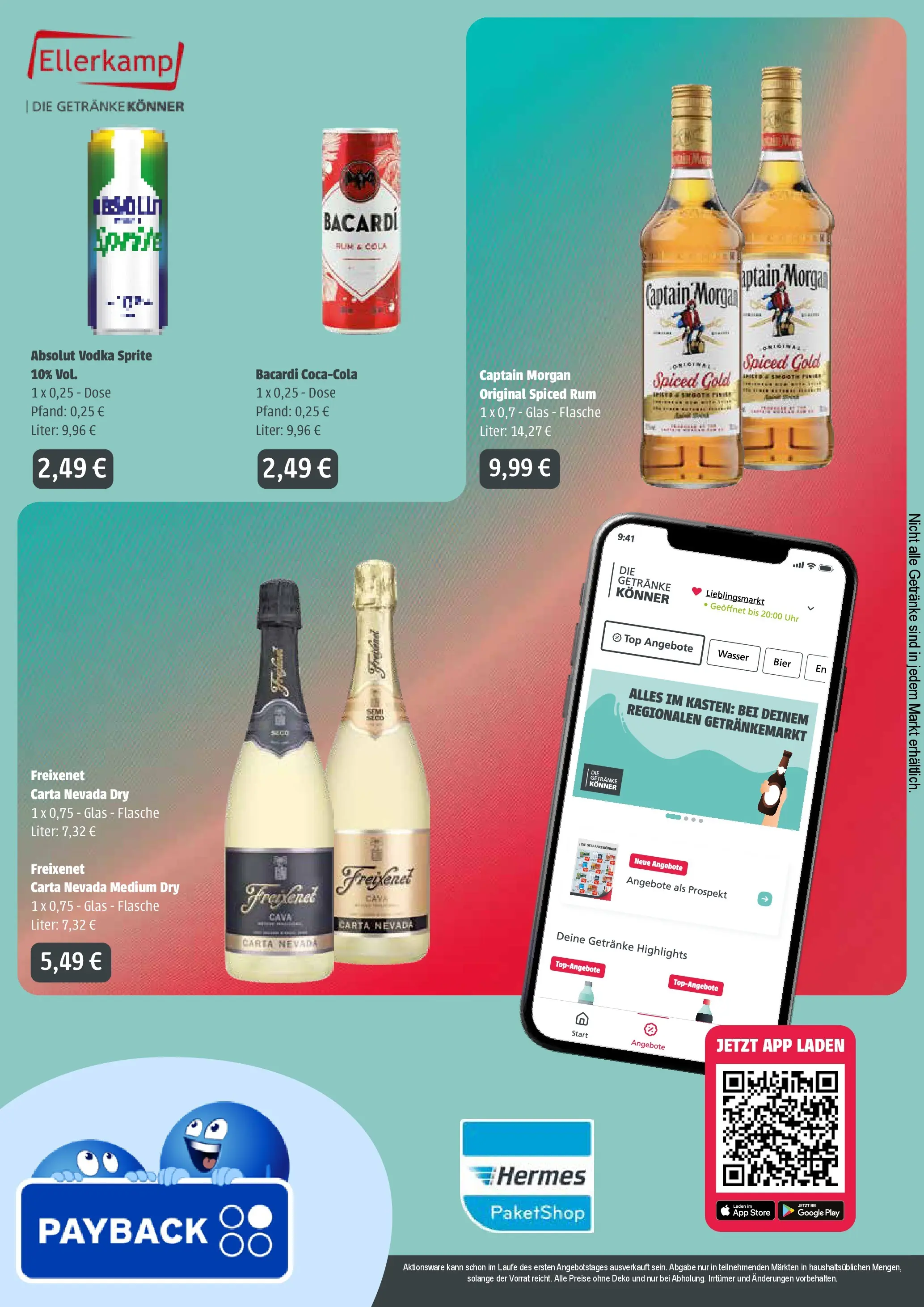 Angebote - Getränke Ellerkamp: Getränkeangebote (ab 03.08.2026) zum Blättern | Seite: 4 | Produkte: Top, Cola, Freixenet, Vodka
