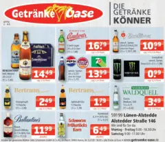 Angebote - Getränke Oase: Getränkeangebote ab 03.08.2026 gültig Angebote - Getränke Oase: Getränkeangebote ab 03.08.2026 gültig