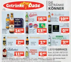 Angebote - Getränke Oase: Getränkeangebote ab 03.08.2026 gültig Angebote - Getränke Oase: Getränkeangebote ab 03.08.2026 gültig