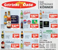 Angebote - Getränke Oase: Getränkeangebote ab 03.08.2026 gültig