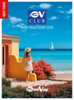 I Grandi Viaggi MARE ITALIA ESTATE 2026 - al 31.08.2026