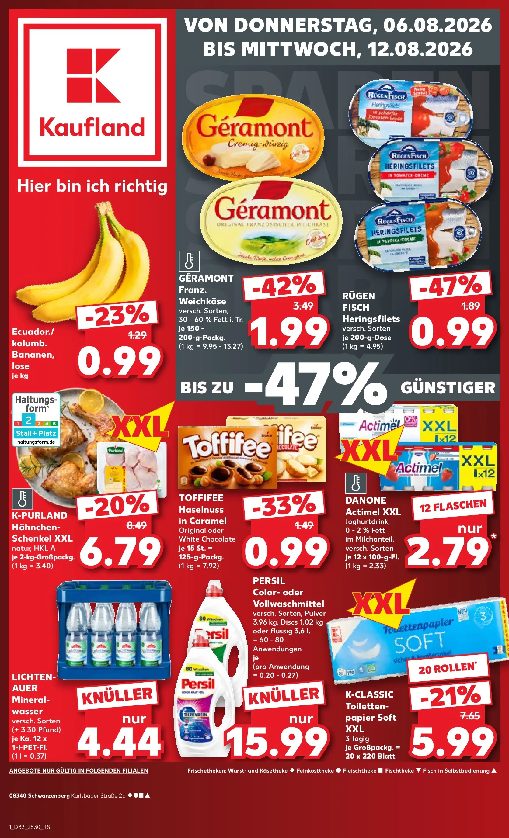 Prospekt Kaufland ab 03.08.2026 ยป Angebote und Werbung Online | Seite: 10 | Produkte: Creme, Fisch, Wasser, Persil Prospekt Kaufland ab 03.08.2026 ยป Angebote Online zum Blรคttern | Seite: 10 | Produkte: Creme, Fisch, Wasser, Persil