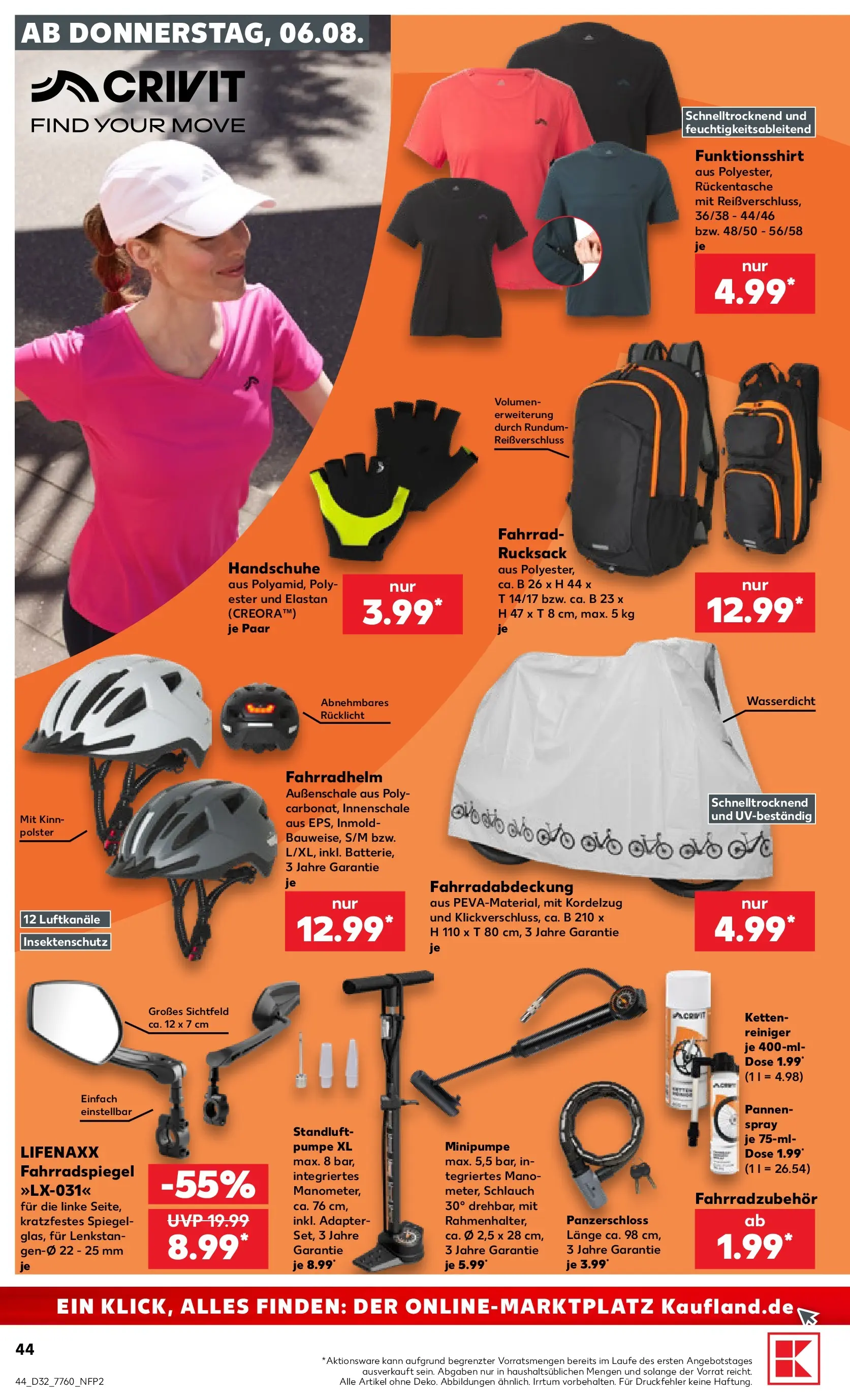 Prospekt Kaufland ab 03.08.2026 ยป Angebote und Werbung Online | Seite: 53 | Produkte: Adapter, Spiegel, Fahrradhelm, Rucksack Prospekt Kaufland ab 03.08.2026 ยป Angebote Online zum Blรคttern | Seite: 53 | Produkte: Adapter, Spiegel, Fahrradhelm, Rucksack