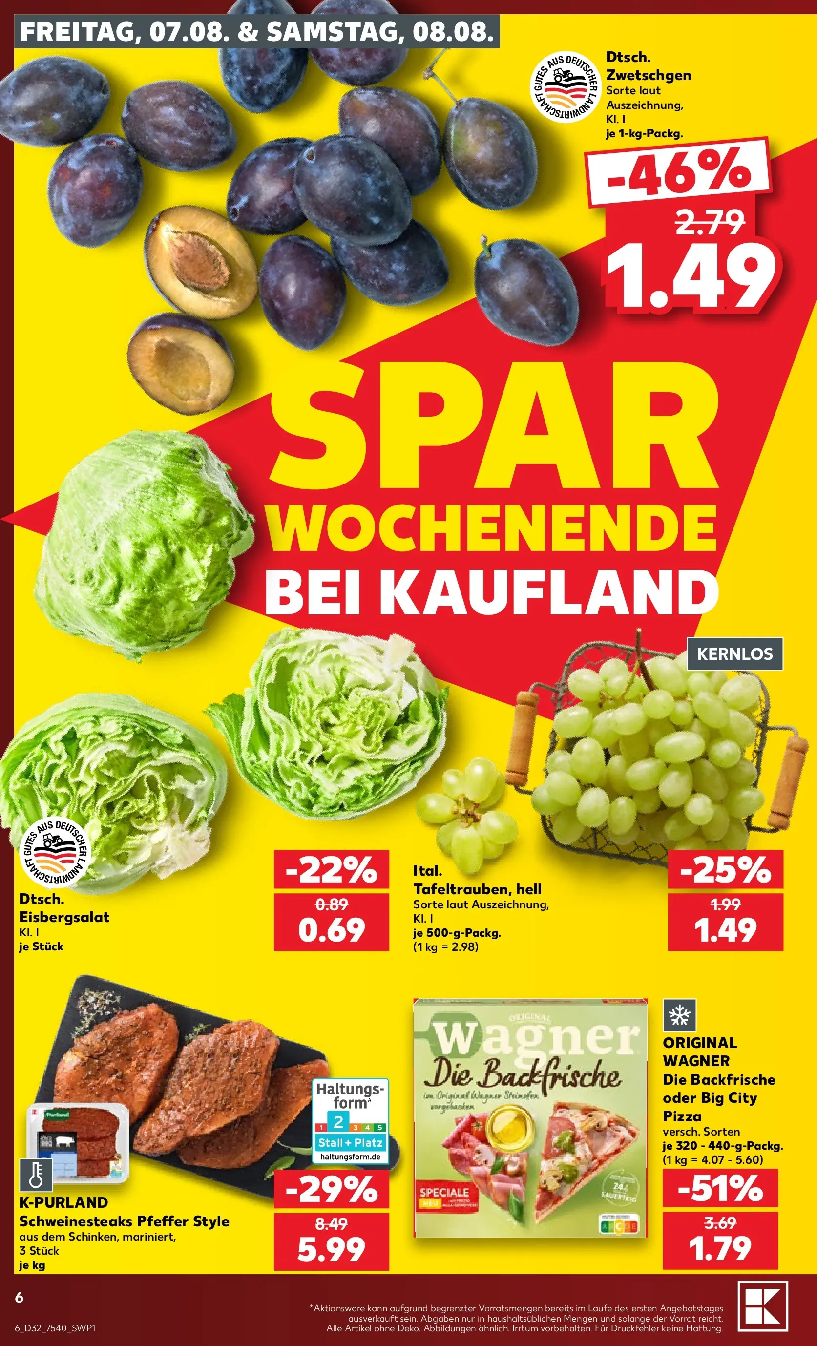 Prospekt Kaufland ab 03.08.2026 ยป Angebote und Werbung Online | Seite: 15 | Produkte: Zwetschgen, Eisbergsalat, Pfeffer, Pizza Prospekt Kaufland ab 03.08.2026 ยป Angebote Online zum Blรคttern | Seite: 15 | Produkte: Zwetschgen, Eisbergsalat, Pfeffer, Pizza