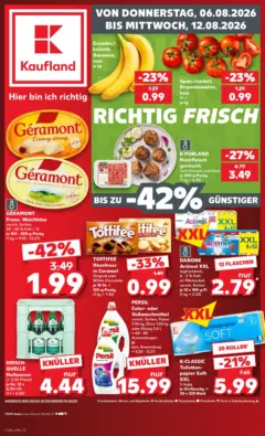 Kaufland Prospekt Aalen ab 06.08.2026 gültig