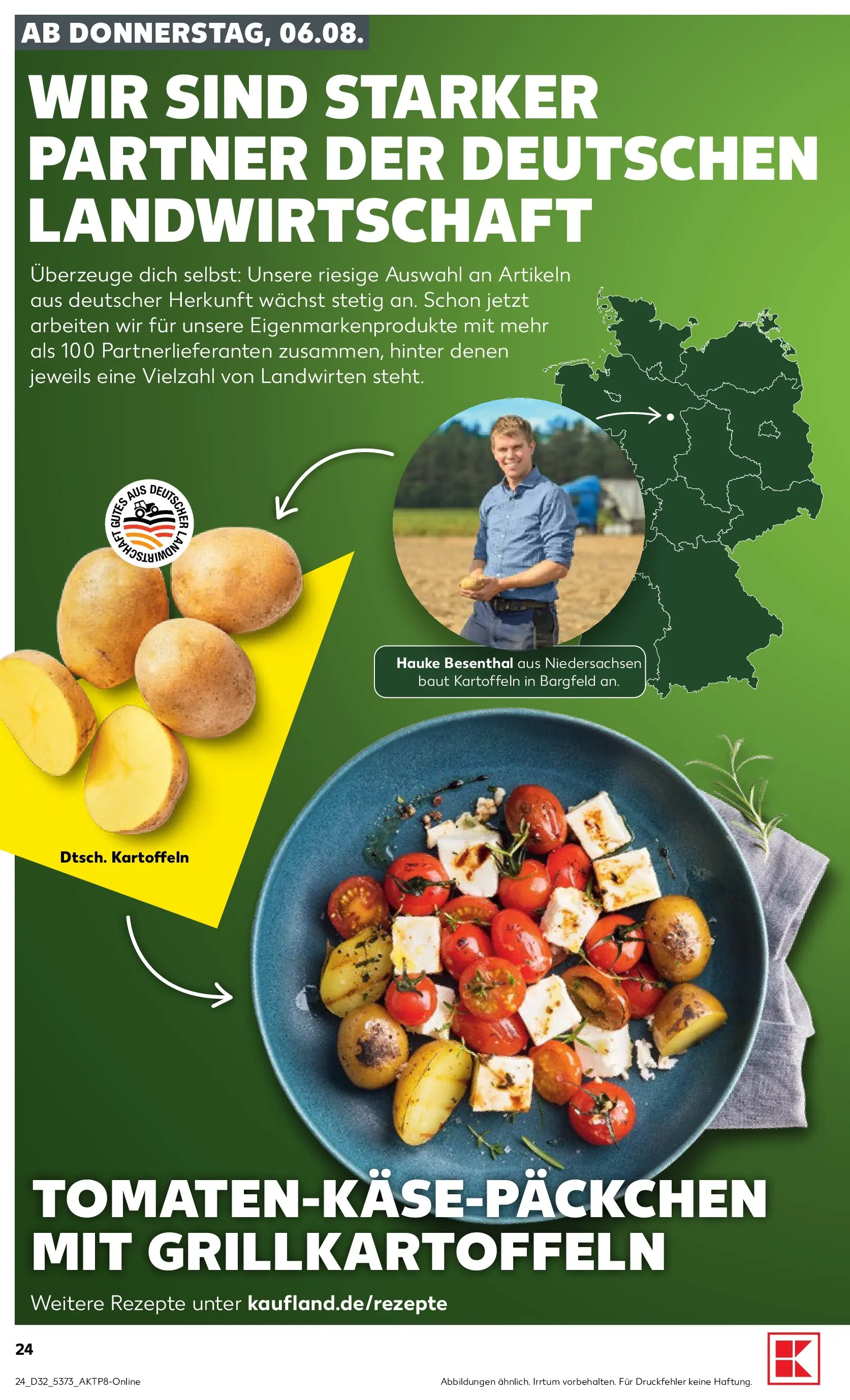 Prospekt Kaufland ab 06.08.2026 ยป Angebote und Werbung Online | Seite: 24 | Produkte: Kartoffeln Prospekt Kaufland ab 06.08.2026 ยป Angebote Online zum Blรคttern | Seite: 24 | Produkte: Kartoffeln