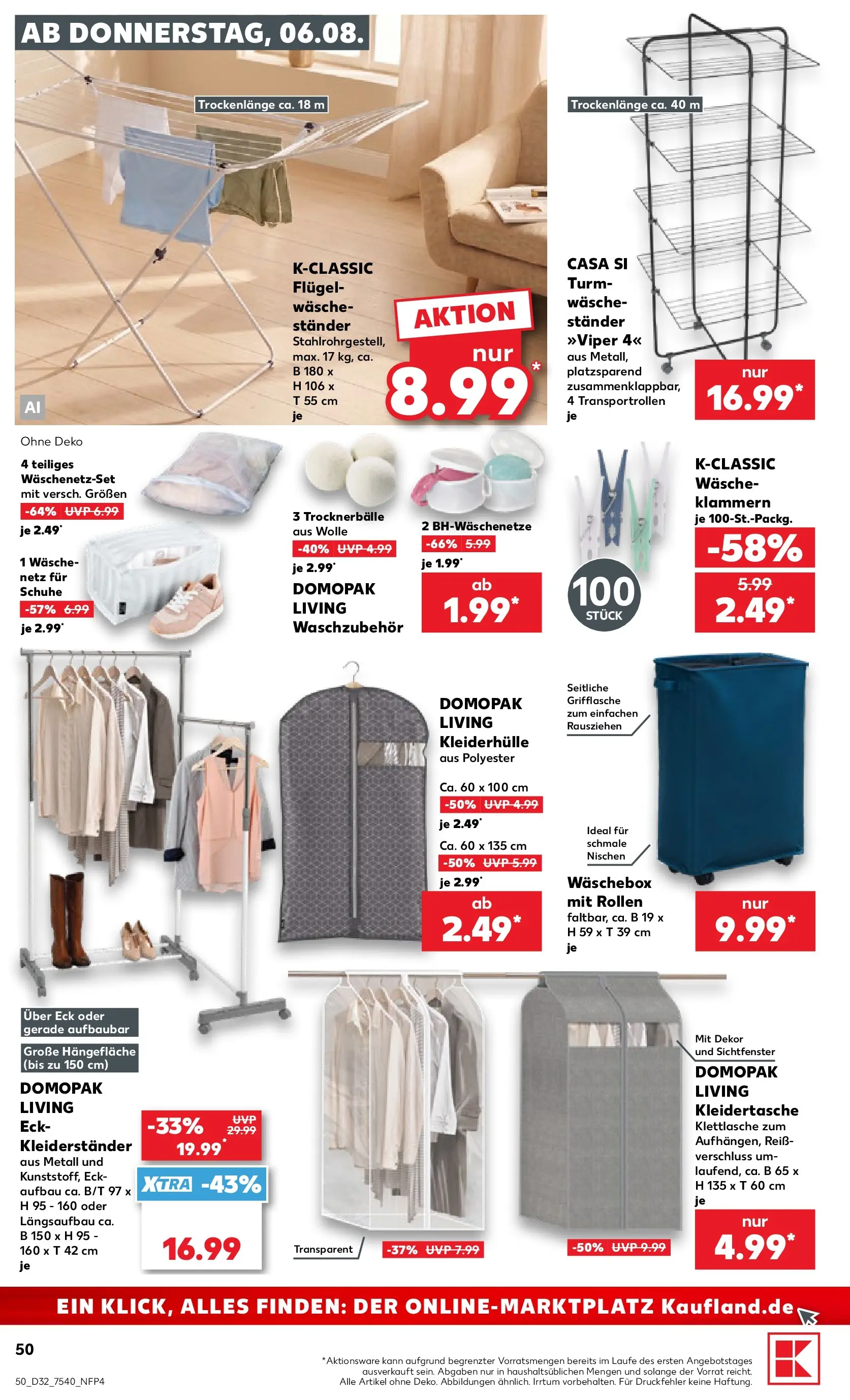 Prospekt Kaufland ab 03.08.2026 ยป Angebote und Werbung Online | Seite: 59 | Produkte: Kleiderstรคnder Prospekt Kaufland ab 03.08.2026 ยป Angebote Online zum Blรคttern | Seite: 59 | Produkte: Kleiderstรคnder
