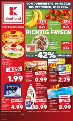 Kaufland Prospekt Nördlingen ab 06.08.2026 gültig Kaufland Prospekt Nördlingen ab 06.08.2026 gültig