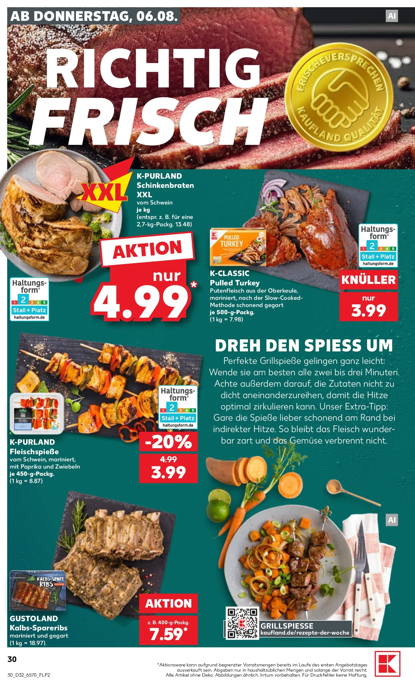 Prospekt Kaufland ab 03.08.2026 ยป Angebote und Werbung Online | Seite: 39 | Produkte: Zwiebeln, Gemรผse, Paprika, Fleisch Prospekt Kaufland ab 03.08.2026 ยป Angebote Online zum Blรคttern | Seite: 39 | Produkte: Zwiebeln, Gemรผse, Paprika, Fleisch