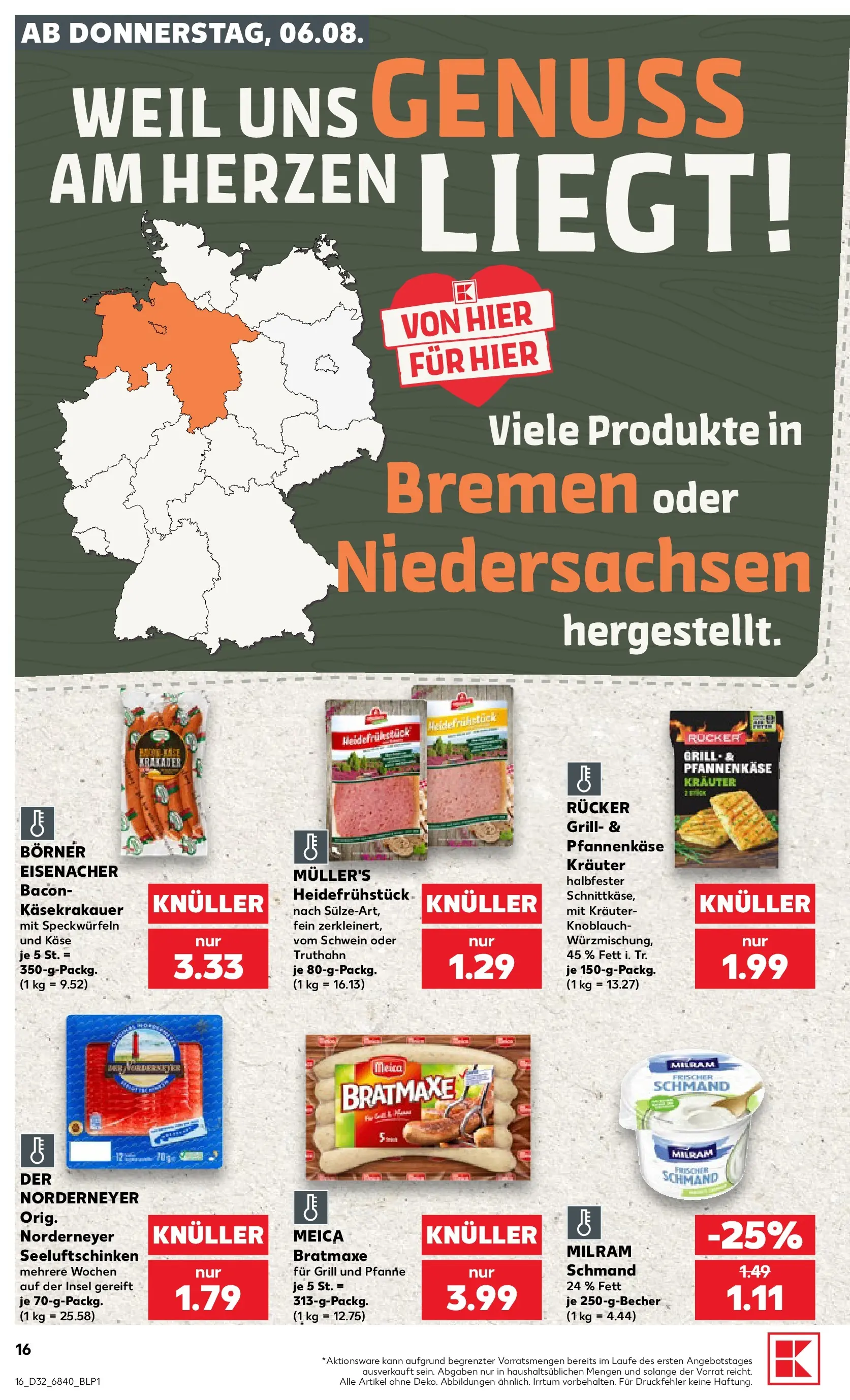Prospekt Kaufland ab 03.08.2026 ยป Angebote und Werbung Online | Seite: 25 | Produkte: Grill, Meica, Milram, Knoblauch Prospekt Kaufland ab 03.08.2026 ยป Angebote Online zum Blรคttern | Seite: 25 | Produkte: Grill, Meica, Milram, Knoblauch