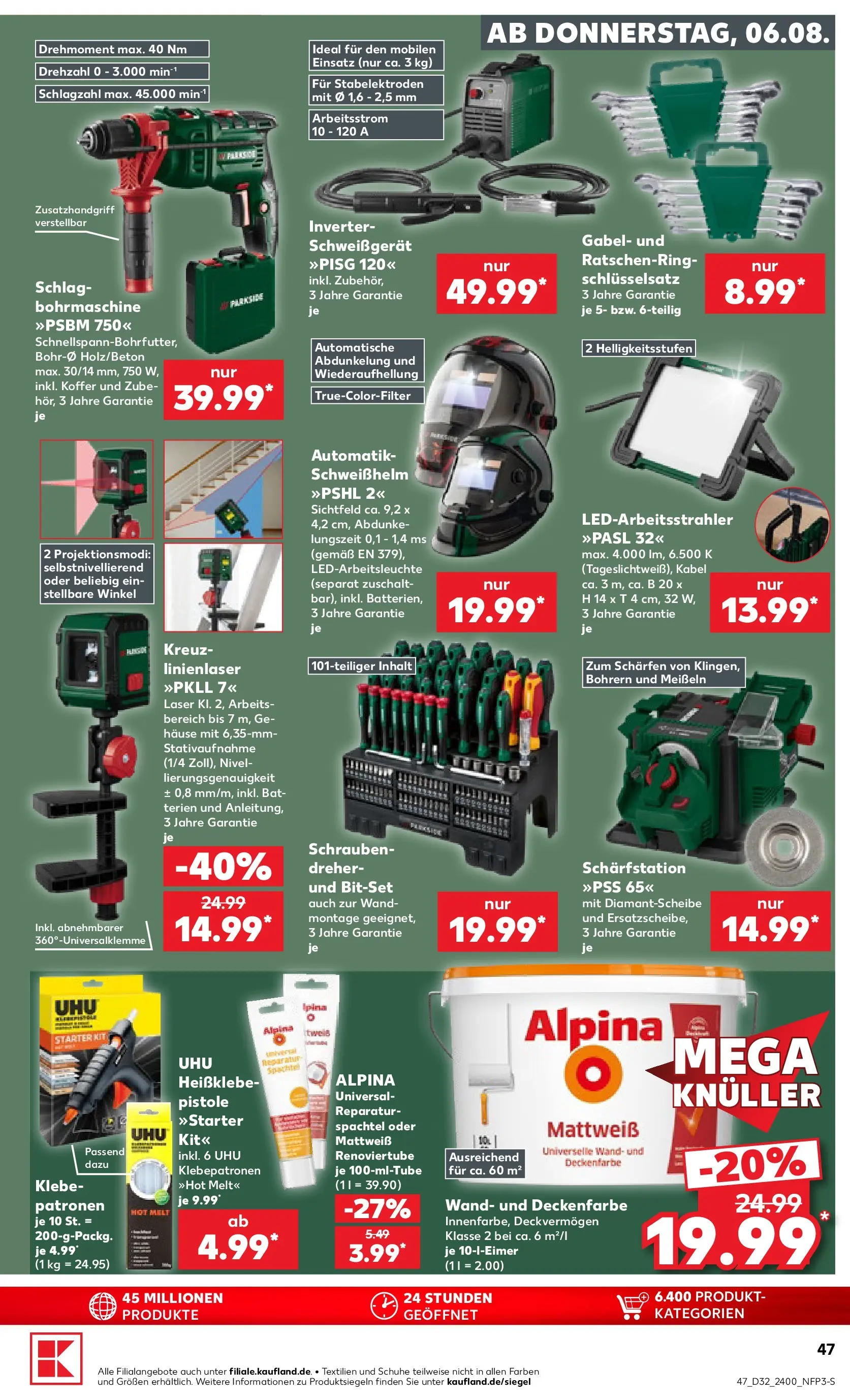 Prospekt Kaufland ab 03.08.2026 ยป Angebote und Werbung Online | Seite: 56 | Produkte: Kabel, Koffer Prospekt Kaufland ab 03.08.2026 ยป Angebote Online zum Blรคttern | Seite: 56 | Produkte: Kabel, Koffer