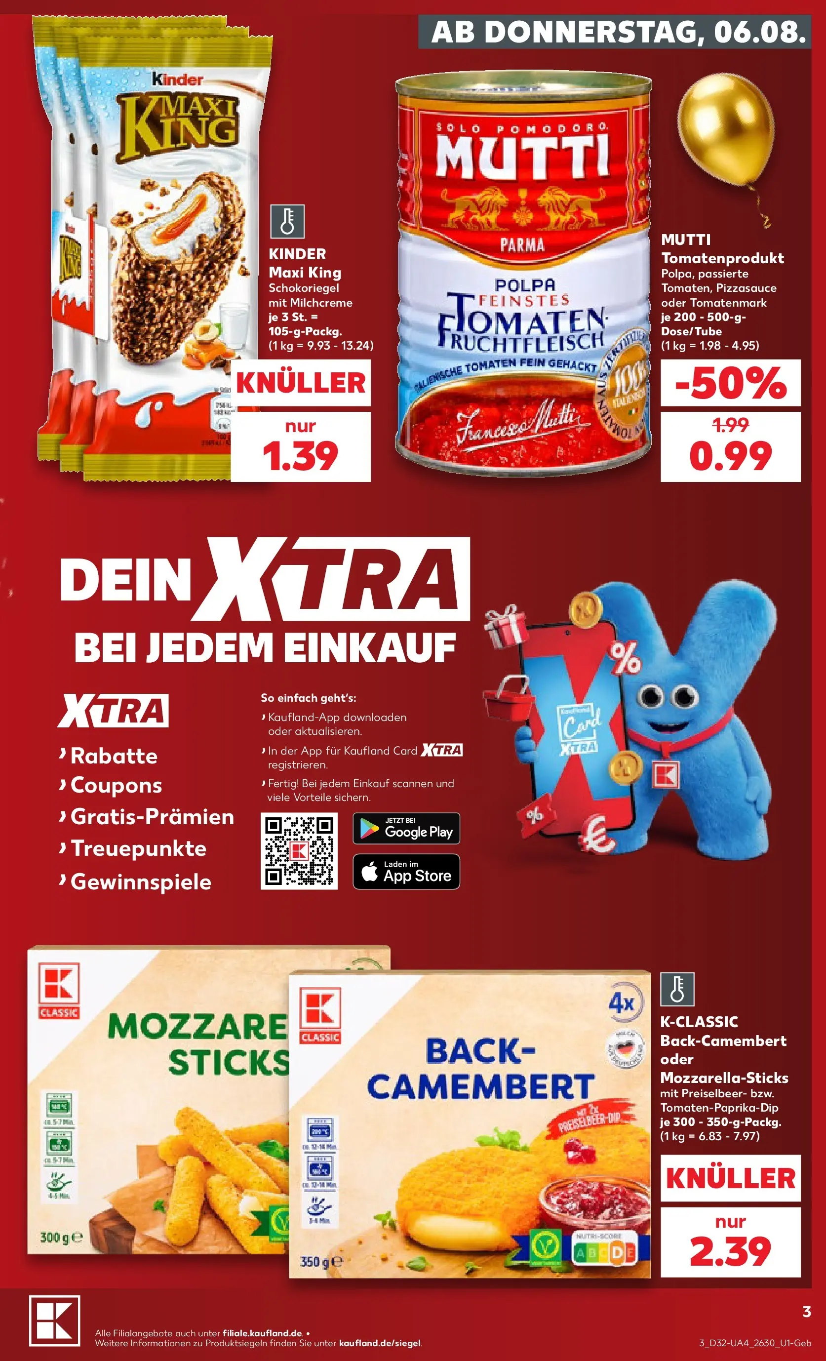 Prospekt Kaufland ab 03.08.2026 ยป Angebote und Werbung Online | Seite: 12 | Produkte: Tomaten Prospekt Kaufland ab 03.08.2026 ยป Angebote Online zum Blรคttern | Seite: 12 | Produkte: Tomaten