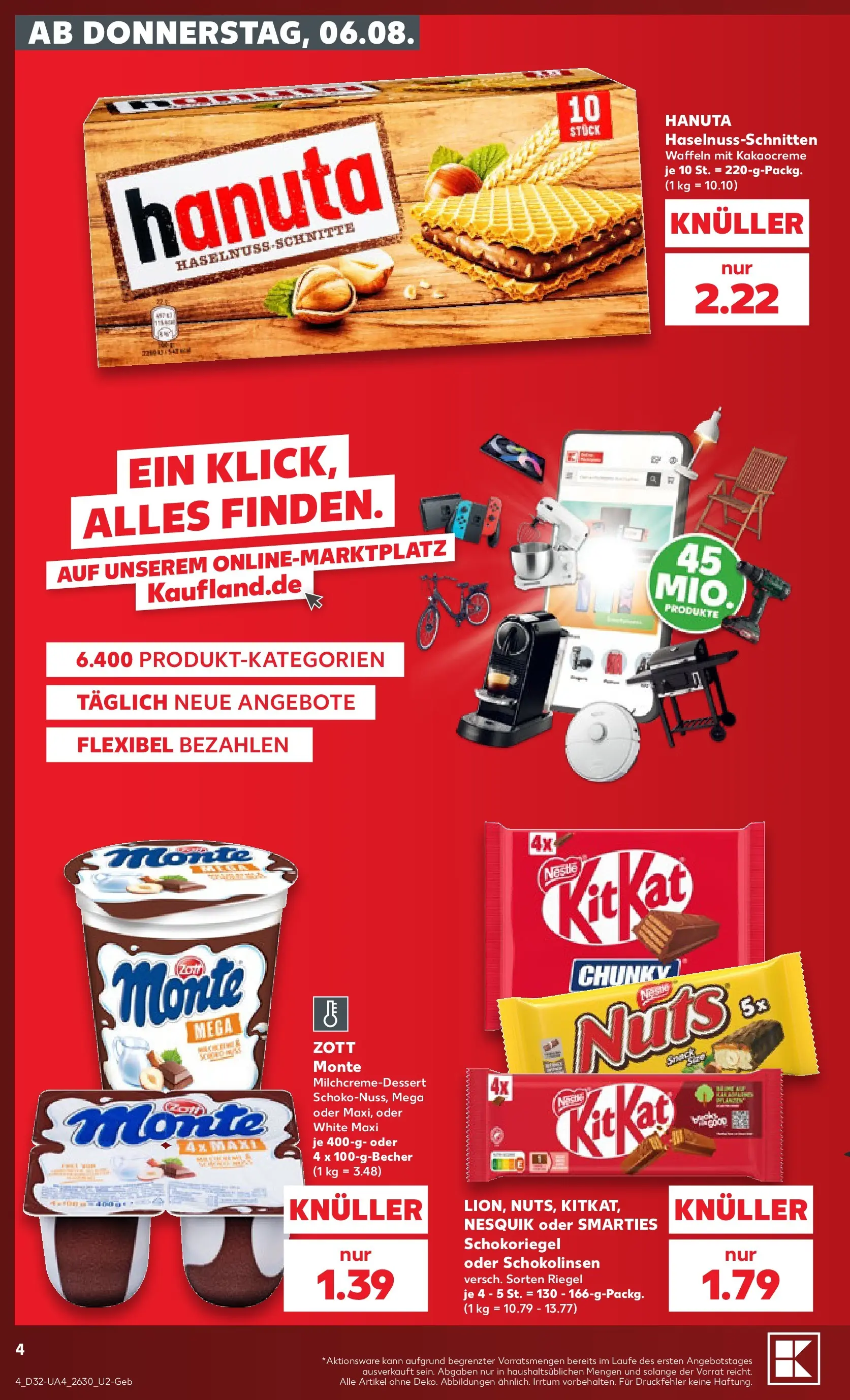 Prospekt Kaufland ab 03.08.2026 ยป Angebote und Werbung Online | Seite: 13 | Produkte: Nesquik, Smarties, Waffeln Prospekt Kaufland ab 03.08.2026 ยป Angebote Online zum Blรคttern | Seite: 13 | Produkte: Nesquik, Smarties, Waffeln
