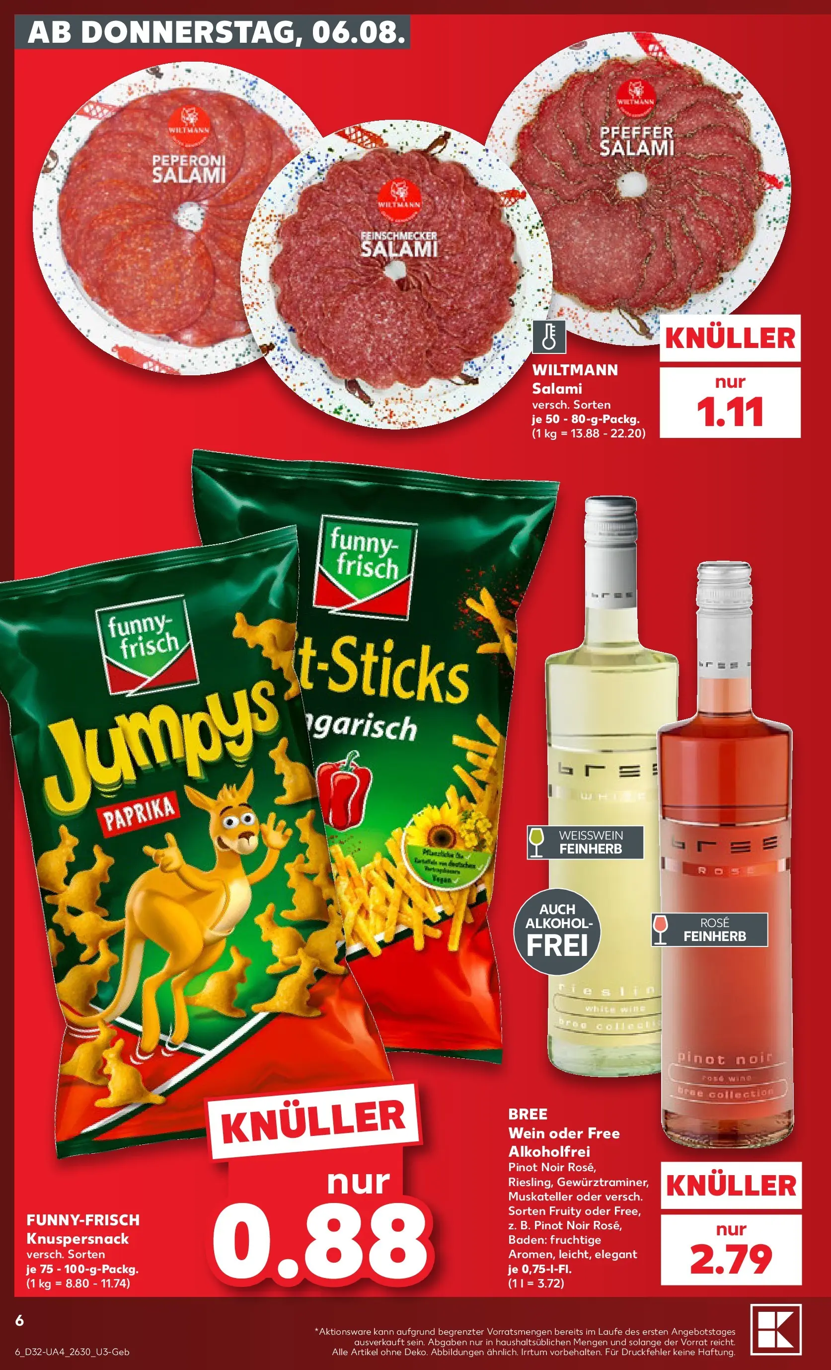 Prospekt Kaufland ab 03.08.2026 ยป Angebote und Werbung Online | Seite: 15 | Produkte: Weiรwein, Bree, Pfeffer, Wein Prospekt Kaufland ab 03.08.2026 ยป Angebote Online zum Blรคttern | Seite: 15 | Produkte: Weiรwein, Bree, Pfeffer, Wein