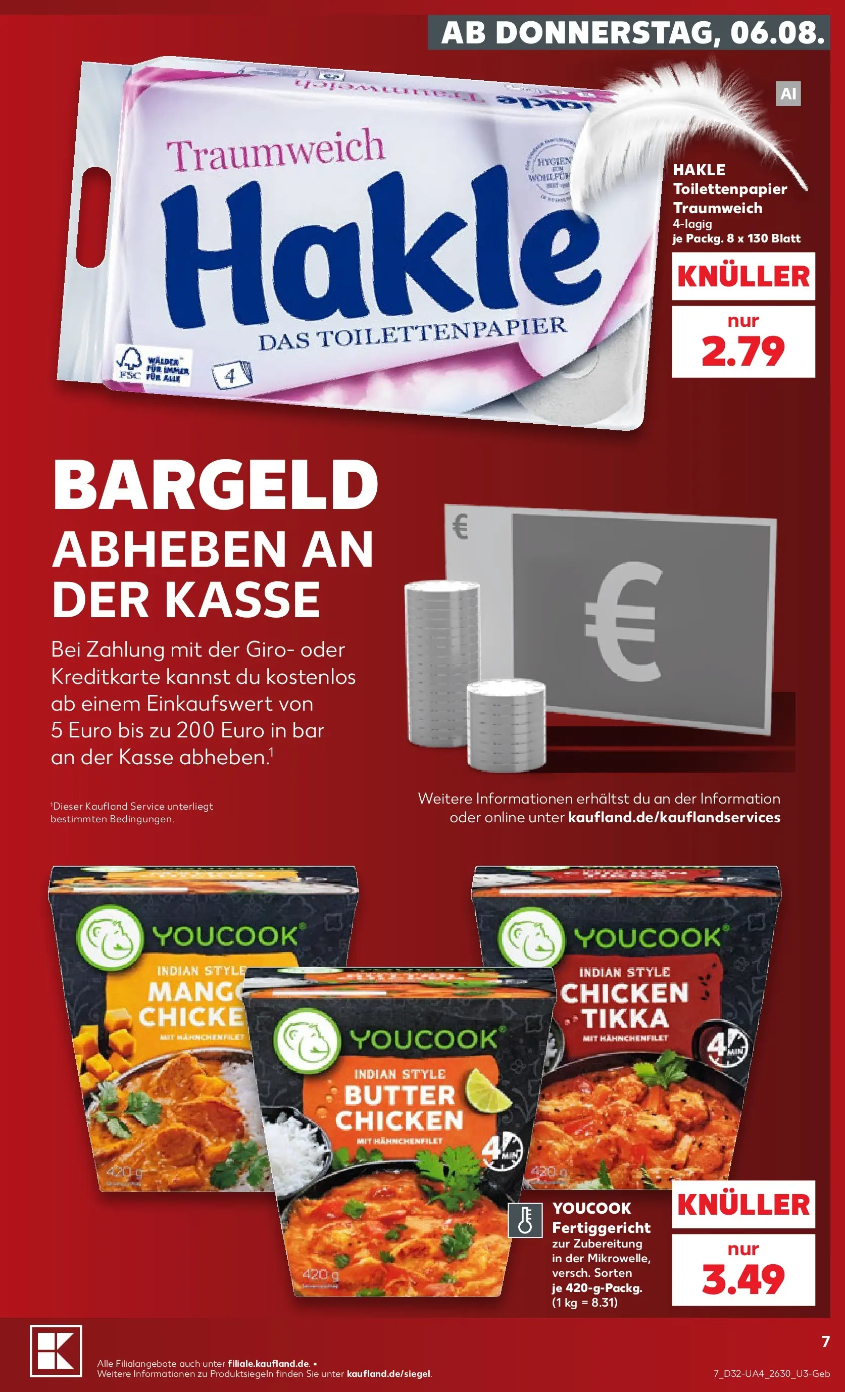 Prospekt Kaufland ab 03.08.2026 ยป Angebote und Werbung Online | Seite: 16 | Produkte: Youcook, Butter, Mango, Toilettenpapier Prospekt Kaufland ab 03.08.2026 ยป Angebote Online zum Blรคttern | Seite: 16 | Produkte: Youcook, Butter, Mango, Toilettenpapier