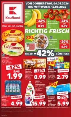 Kaufland Prospekt Dreieich ab 06.08.2026 gültig Kaufland Prospekt Dreieich ab 06.08.2026 gültig