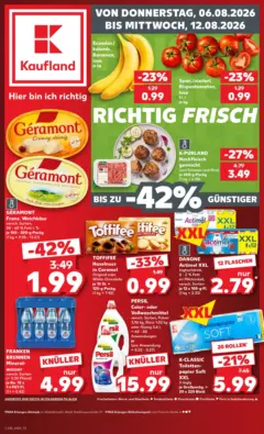 Kaufland Prospekt Erlangen ab 06.08.2026 gültig Kaufland Prospekt Erlangen ab 06.08.2026 gültig