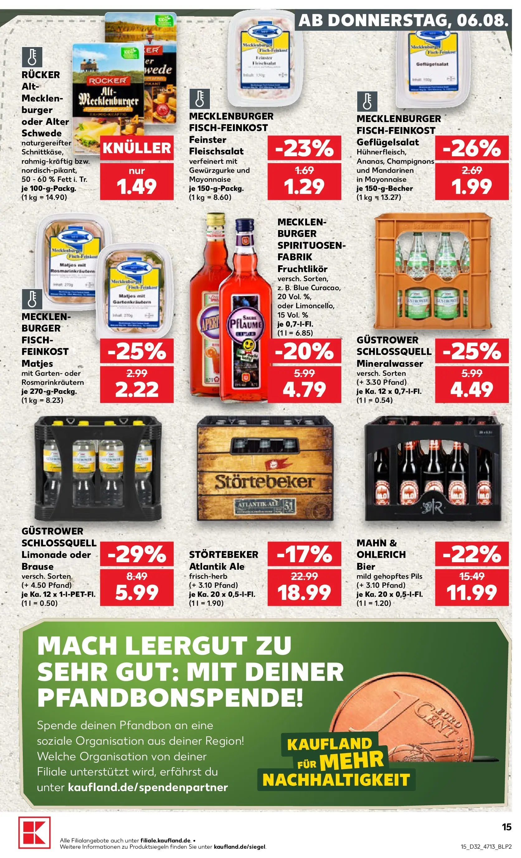 Prospekt Kaufland ab 03.08.2026 ยป Angebote und Werbung Online | Seite: 24 | Produkte: Mandarinen, Fisch, Champignons, Mayonnaise Prospekt Kaufland ab 03.08.2026 ยป Angebote Online zum Blรคttern | Seite: 24 | Produkte: Mandarinen, Fisch, Champignons, Mayonnaise