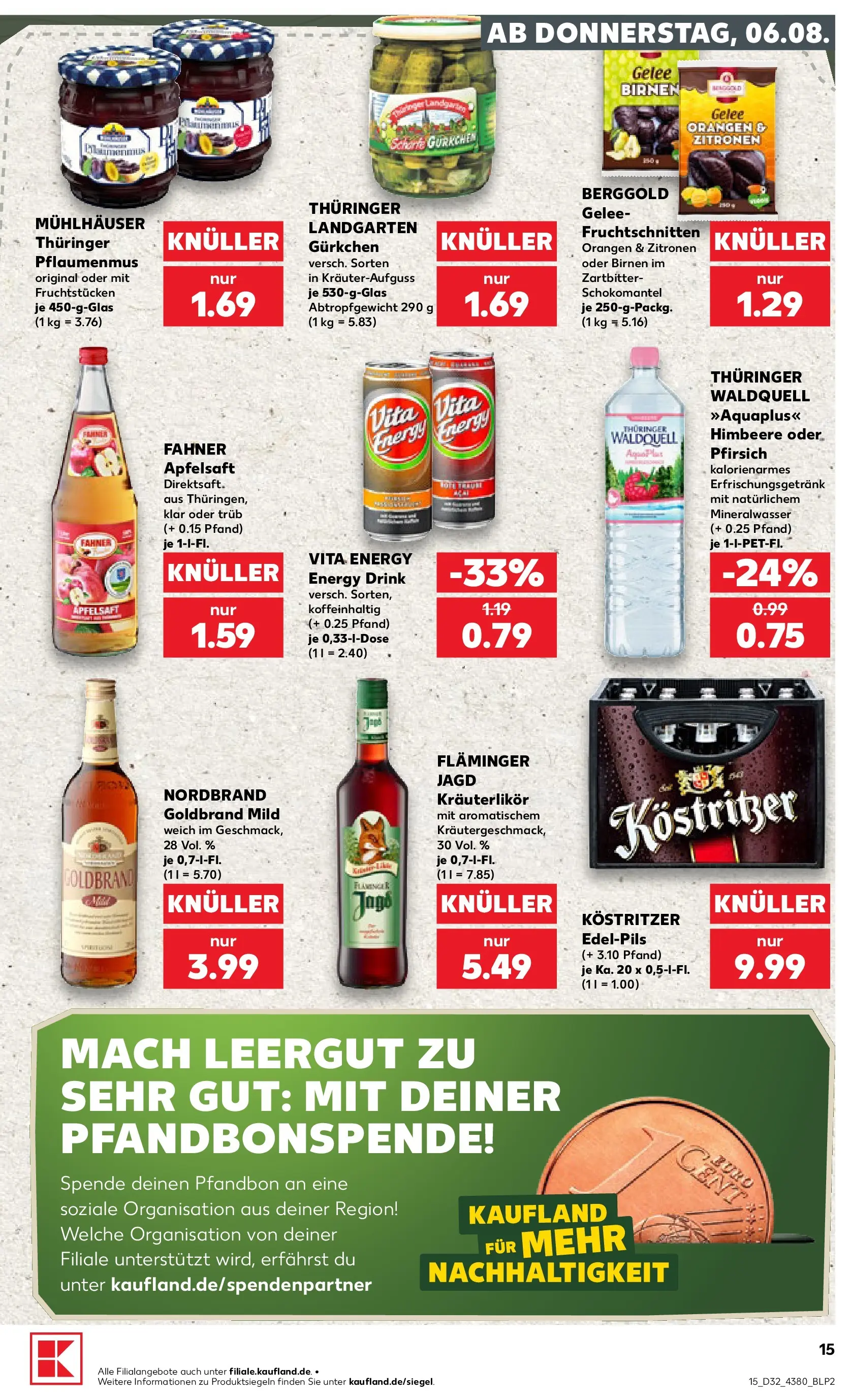 Prospekt Kaufland ab 03.08.2026 ยป Angebote und Werbung Online | Seite: 24 | Produkte: Kostritzer, Orangen, Apfelsaft, Pfirsich Prospekt Kaufland ab 03.08.2026 ยป Angebote Online zum Blรคttern | Seite: 24 | Produkte: Kostritzer, Orangen, Apfelsaft, Pfirsich