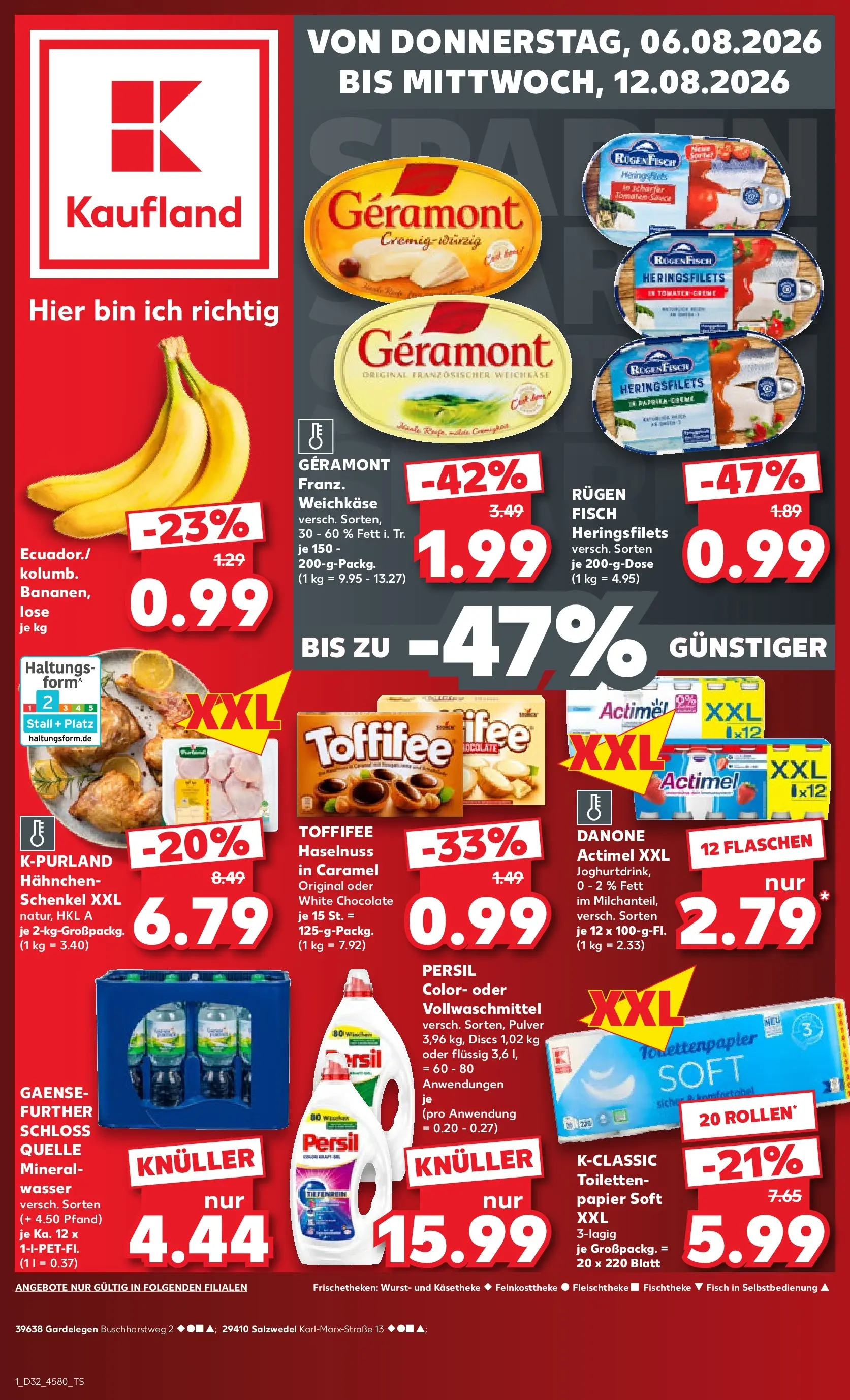 Prospekt Kaufland ab 03.08.2026 ยป Angebote und Werbung Online | Seite: 10 | Produkte: Hahnchen, Fisch, Wasser, Persil Prospekt Kaufland ab 03.08.2026 ยป Angebote Online zum Blรคttern | Seite: 10 | Produkte: Hahnchen, Fisch, Wasser, Persil