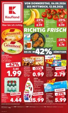 Kaufland Prospekt Zimmern Ob Rottweil ab 06.08.2026 gültig Kaufland Prospekt Zimmern Ob Rottweil ab 06.08.2026 gültig