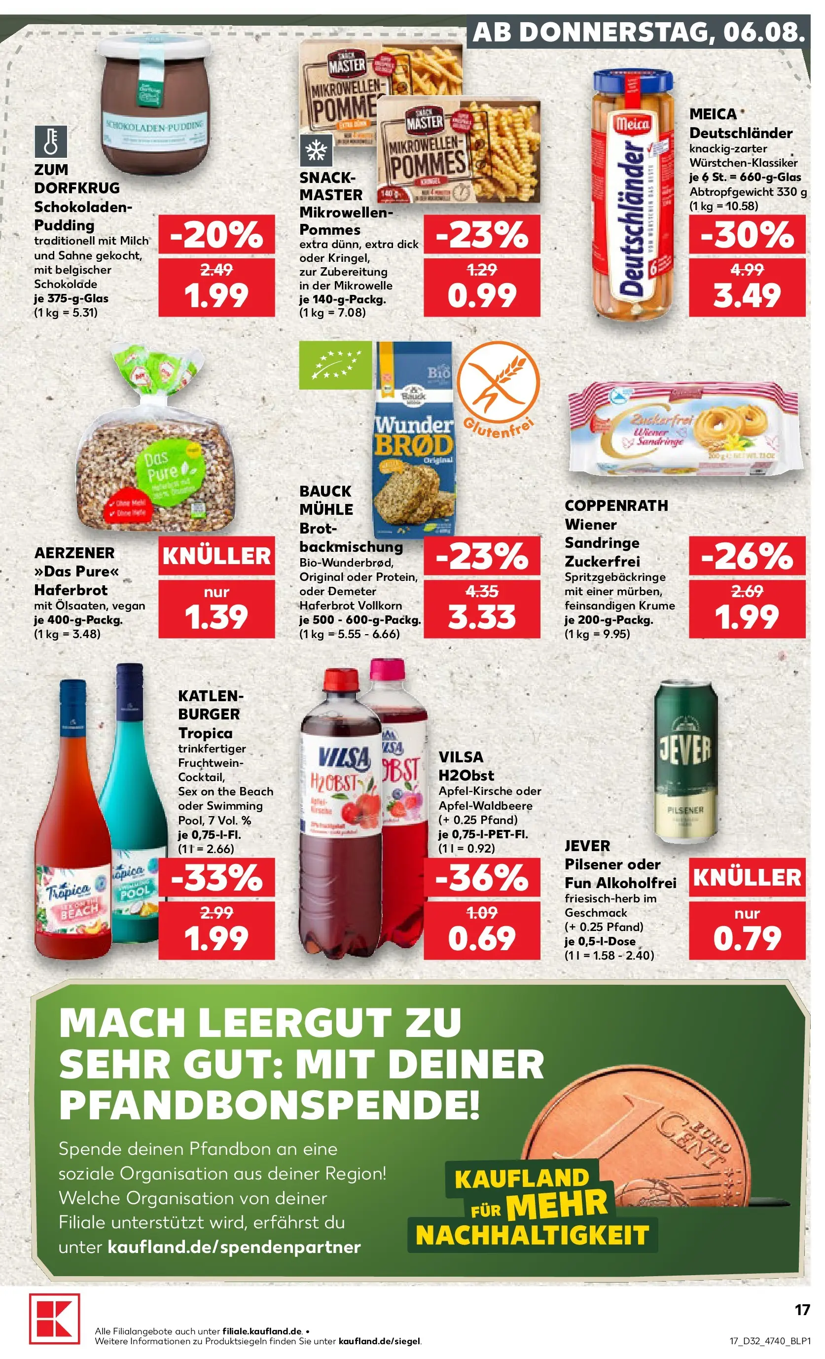 Prospekt Kaufland ab 03.08.2026 ยป Angebote und Werbung Online | Seite: 34 | Produkte: Mรผhle, Milch, Brot, Sahne Prospekt Kaufland ab 03.08.2026 ยป Angebote Online zum Blรคttern | Seite: 34 | Produkte: Mรผhle, Milch, Brot, Sahne