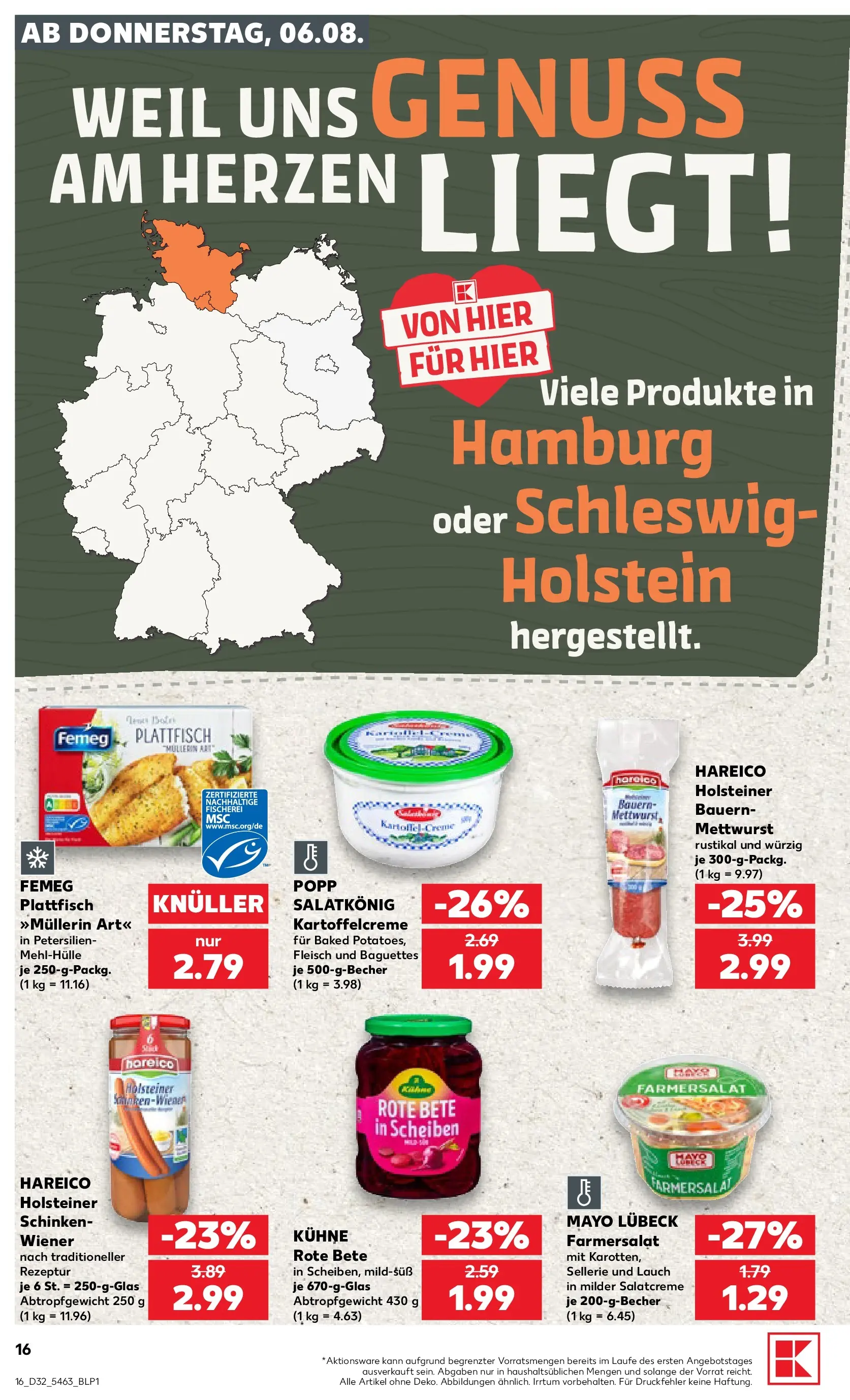 Prospekt Kaufland ab 03.08.2026 ยป Angebote und Werbung Online | Seite: 25 | Produkte: Schinken, Fleisch Prospekt Kaufland ab 03.08.2026 ยป Angebote Online zum Blรคttern | Seite: 25 | Produkte: Schinken, Fleisch