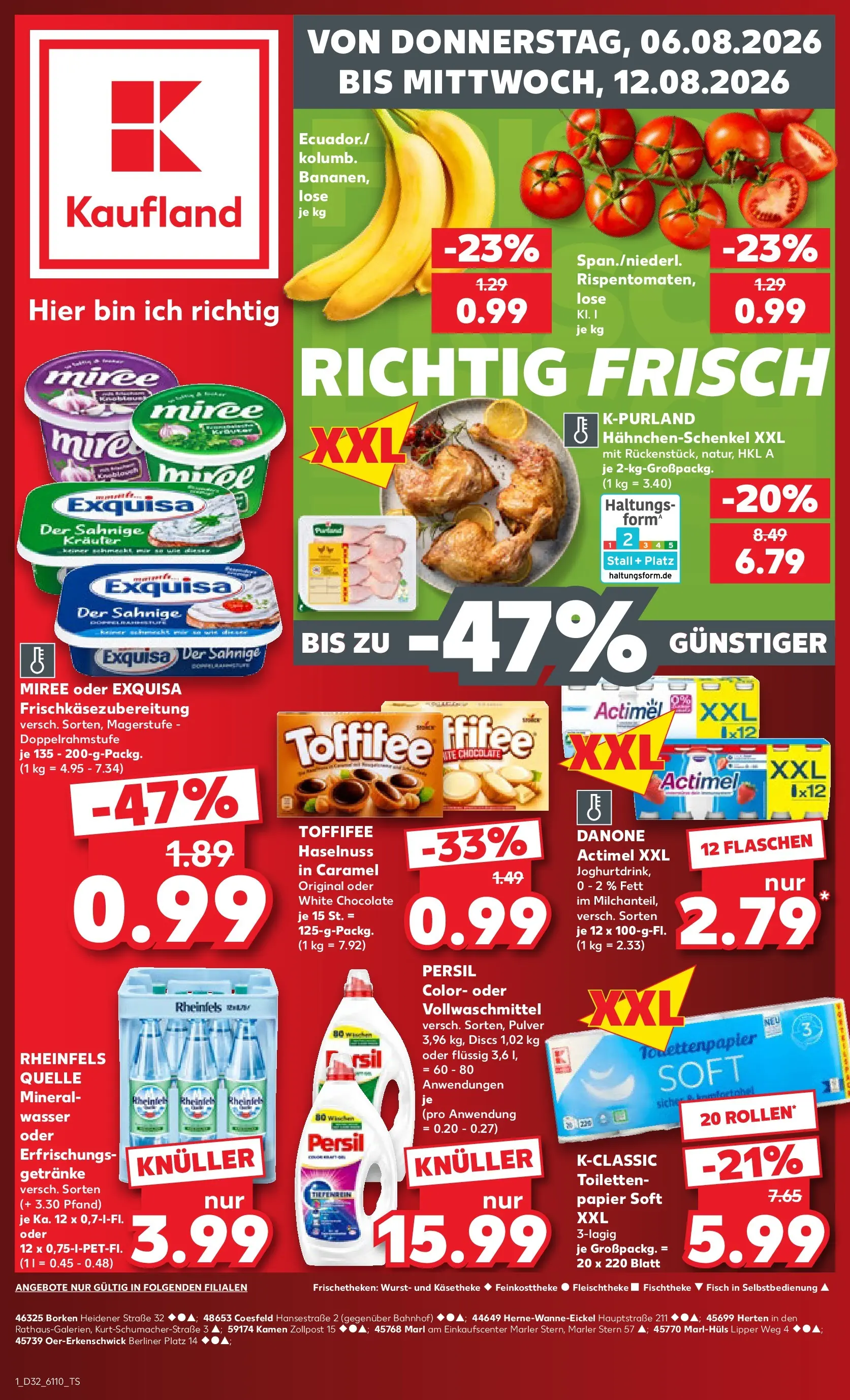 Prospekt Kaufland ab 03.08.2026 ยป Angebote und Werbung Online | Seite: 10 | Produkte: Berliner, Hahnchenschenkel, Wasser, Toffifee Prospekt Kaufland ab 03.08.2026 ยป Angebote Online zum Blรคttern | Seite: 10 | Produkte: Berliner, Hahnchenschenkel, Wasser, Toffifee