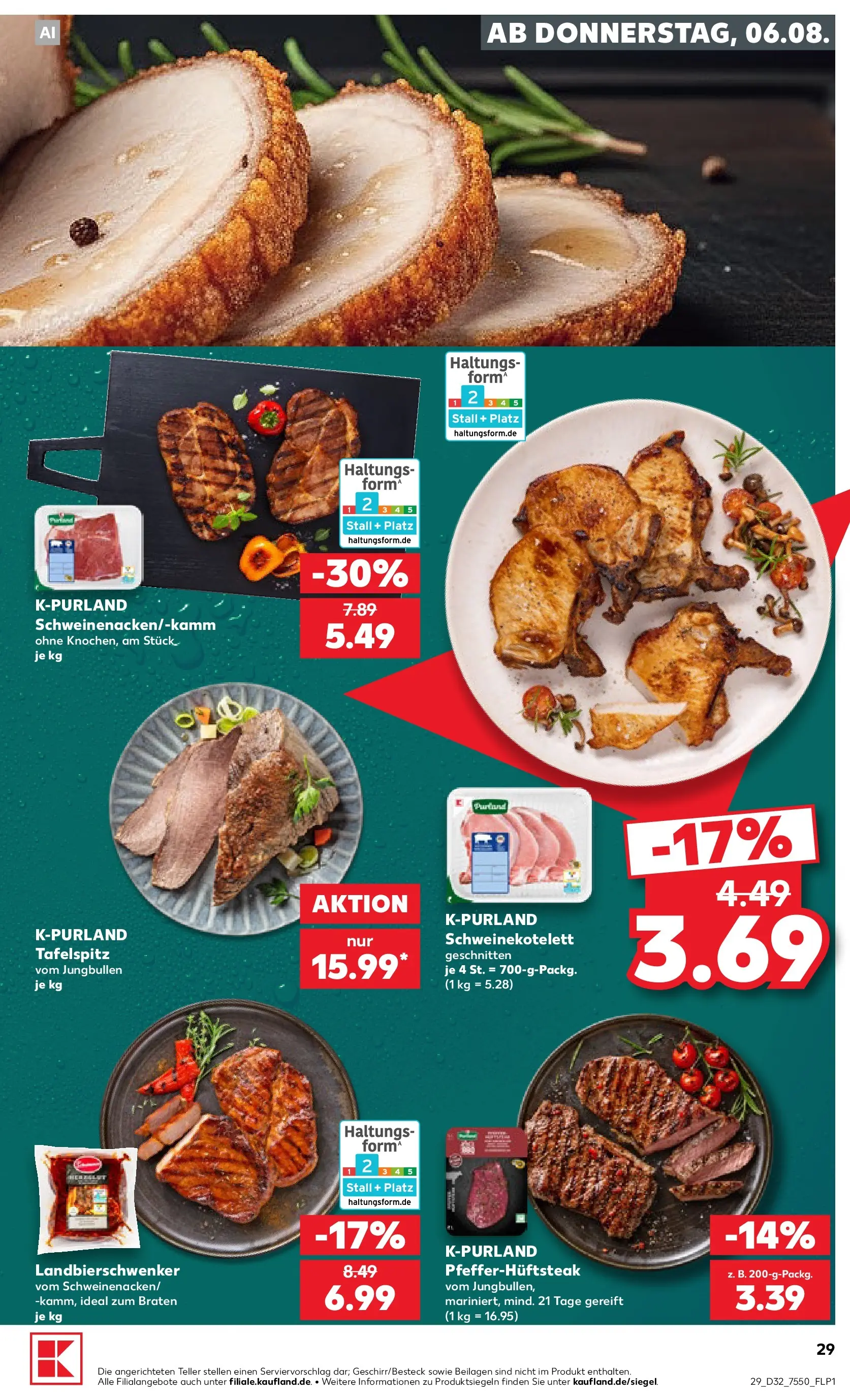 Prospekt Kaufland ab 03.08.2026 ยป Angebote und Werbung Online | Seite: 38 | Produkte: Tafelspitz Prospekt Kaufland ab 03.08.2026 ยป Angebote Online zum Blรคttern | Seite: 38 | Produkte: Tafelspitz