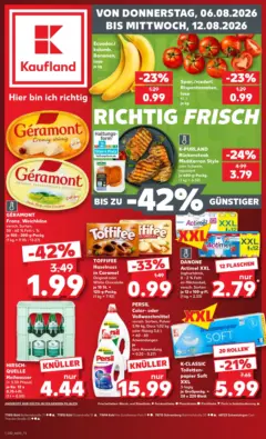Kaufland Prospekt Schramberg ab 06.08.2026 gültig Kaufland Prospekt Schramberg ab 06.08.2026 gültig